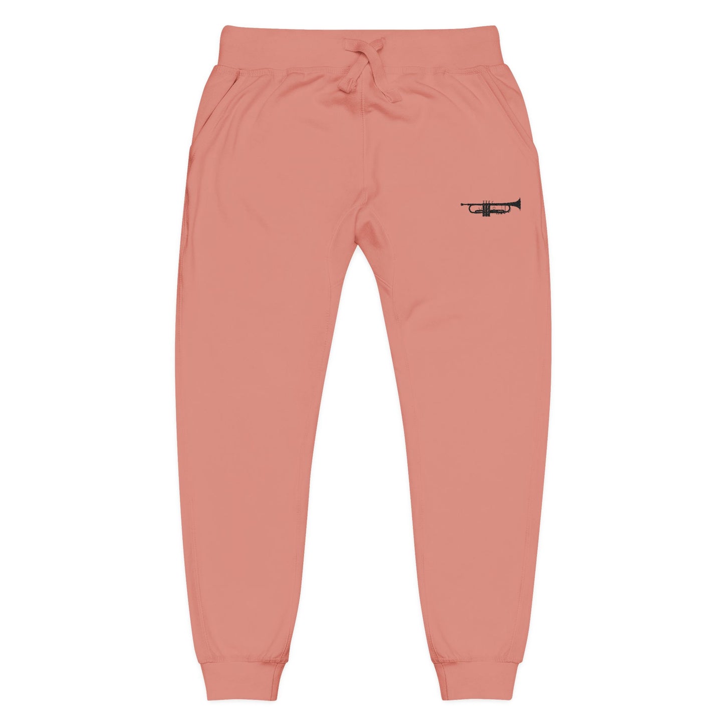 "Trumpet" Cozy Embroidered Unisex Fleece Sweatpants