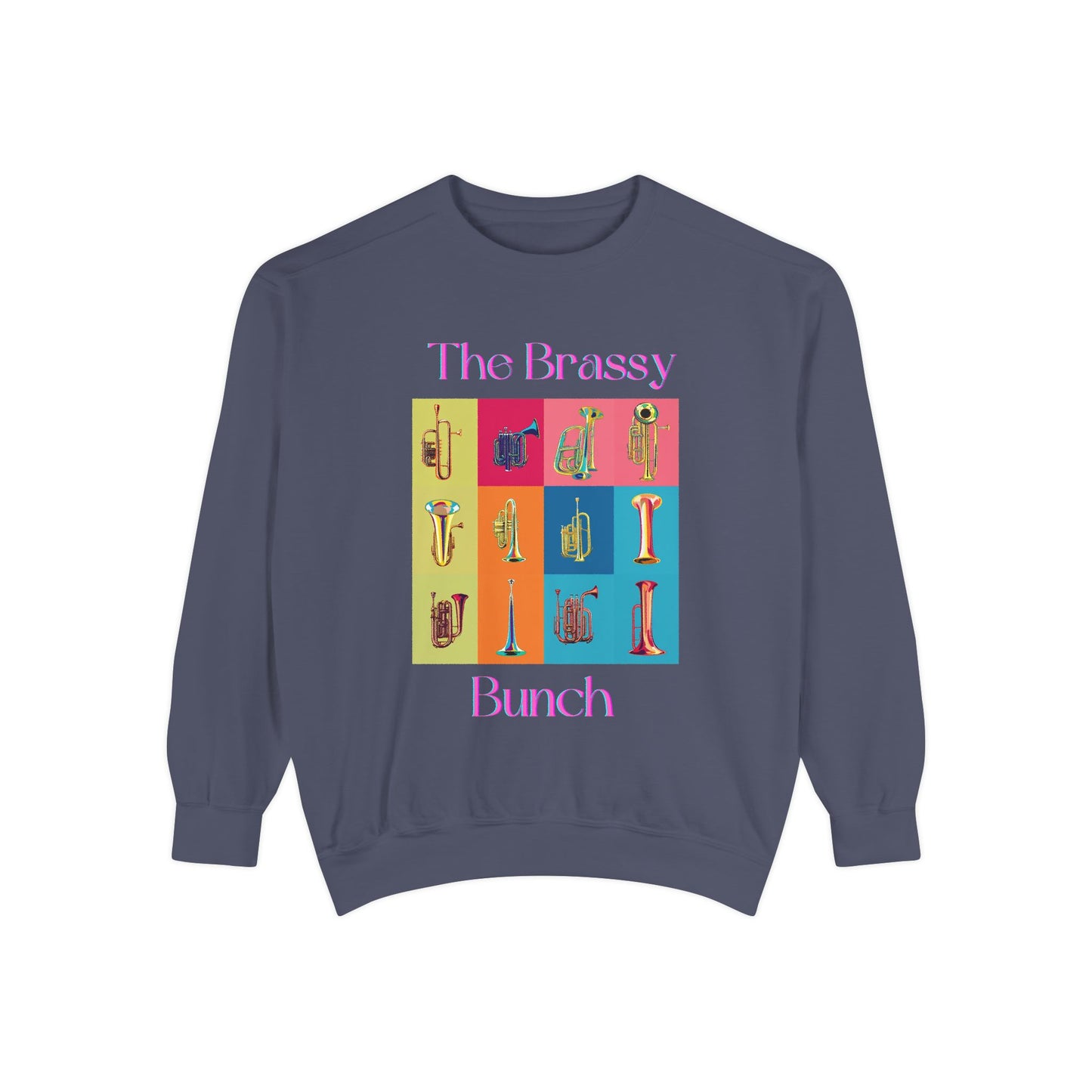 "Brassy Bunch" Unisex Garment-Dyed Sweatshirt