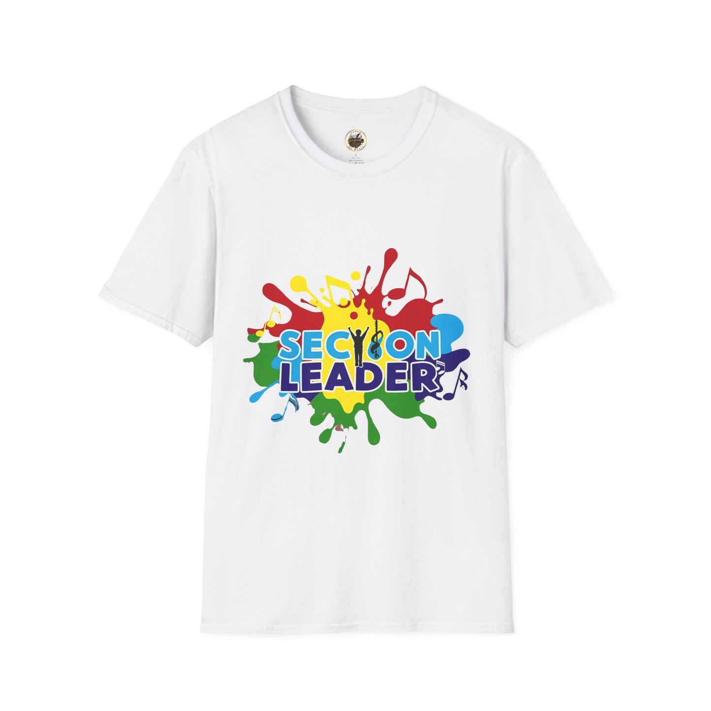 Splash Paint "Section Leader" Unisex Soft-style T-Shirt