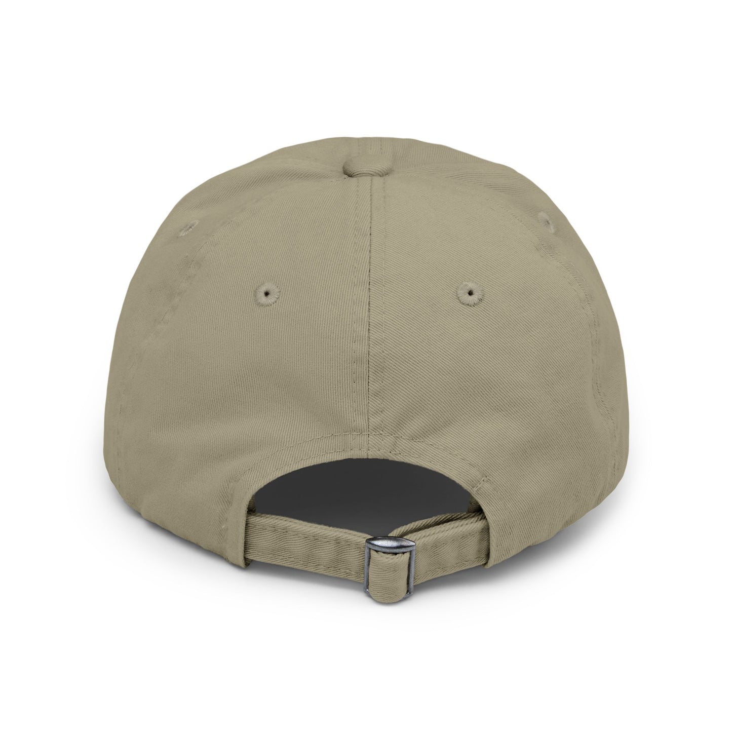 Unisex "French Horn" Distressed Cap