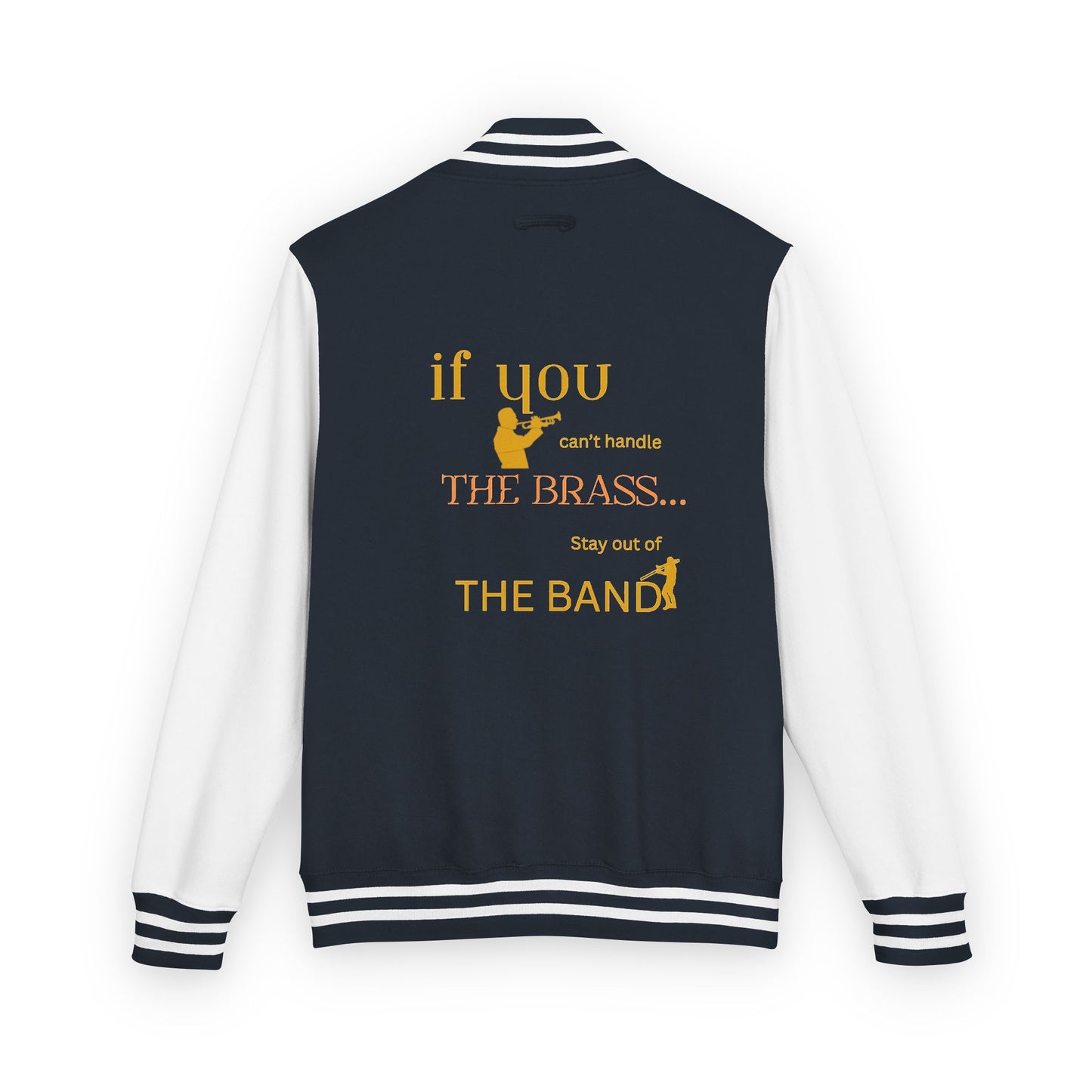 "Trumpet" Unisex Brass Band Letterman Jacket