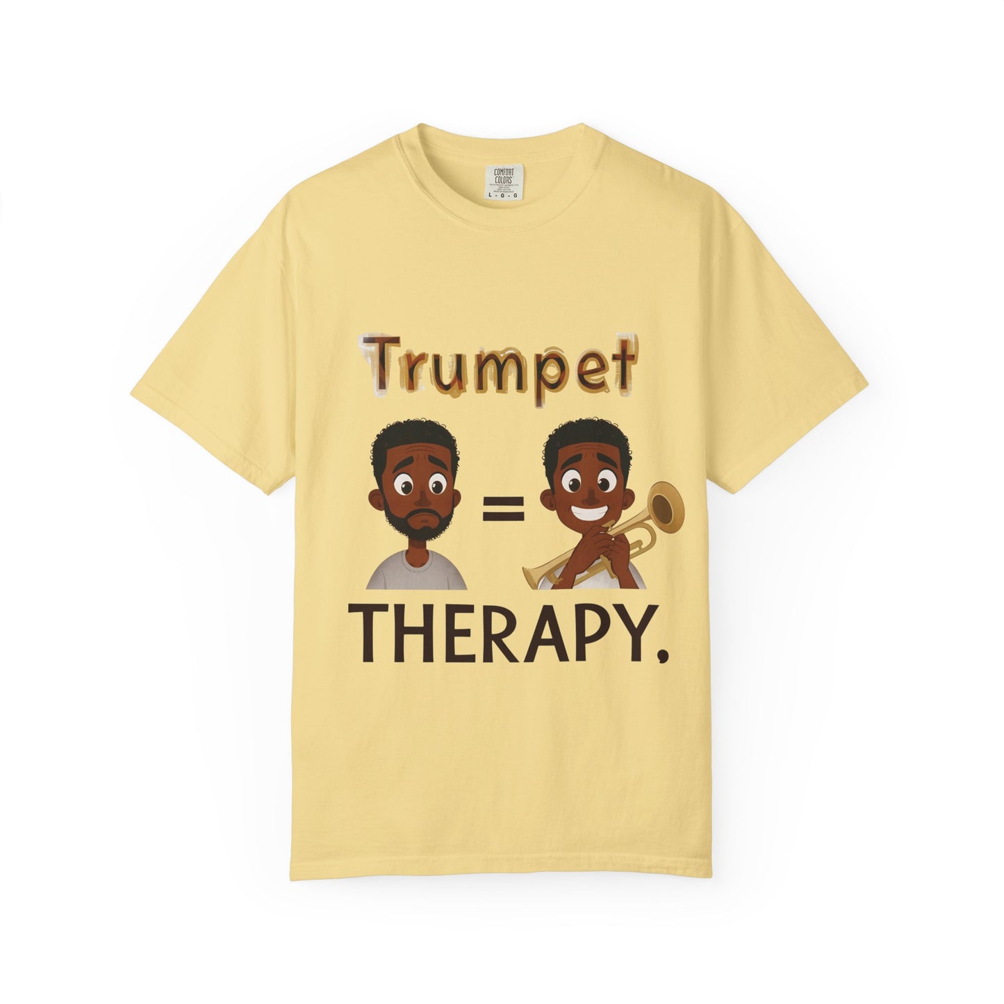 "Trumpet Therapy" Unisex Music T-Shirt