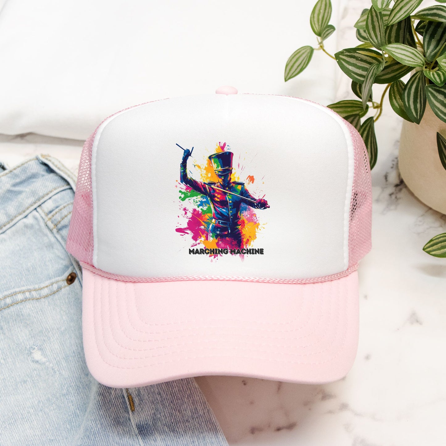 "Marching Machine" Foam Trucker Hat
