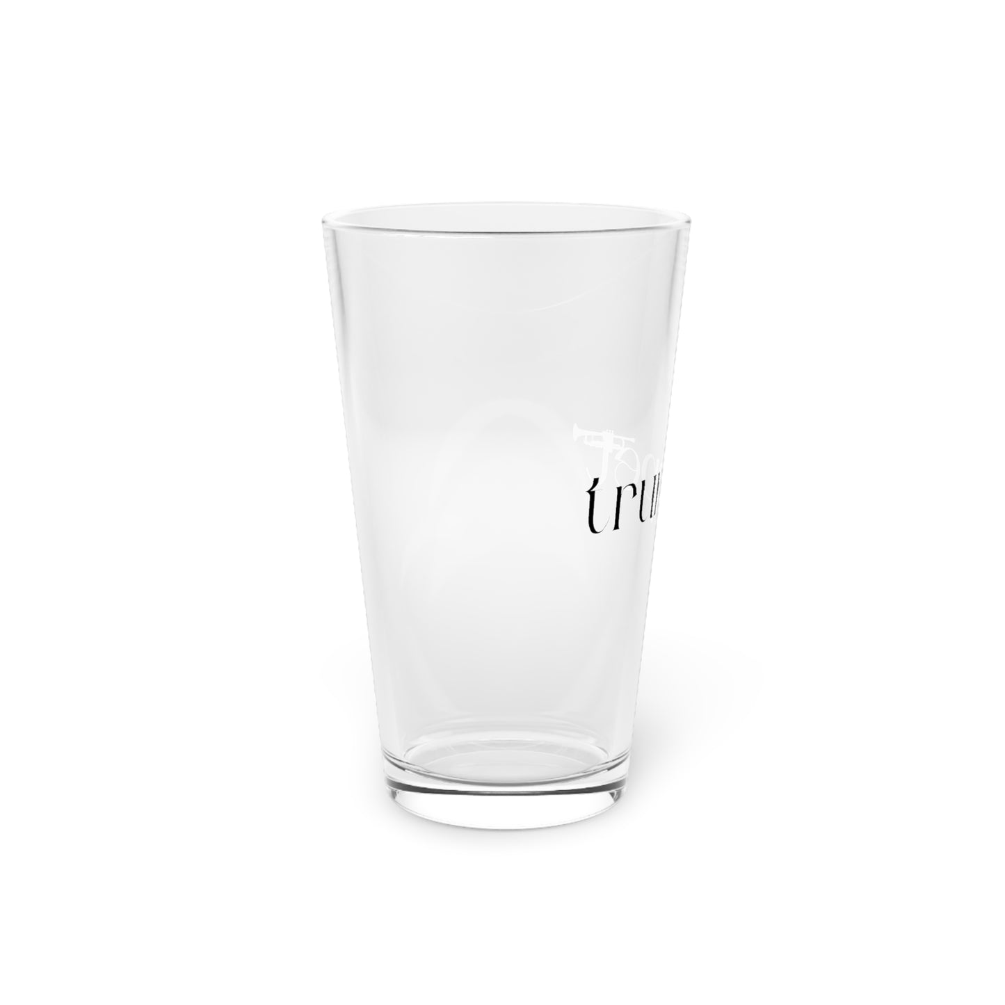 "Trumpet" Pint Glass, 16oz