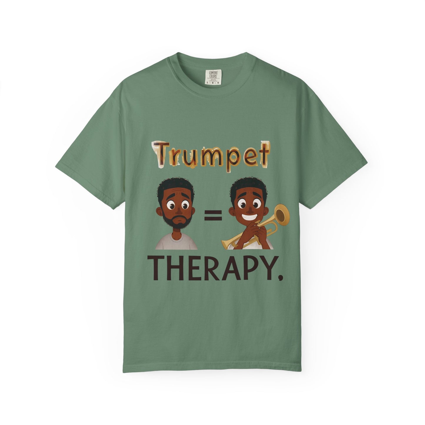 "Trumpet Therapy" Unisex Music T-Shirt