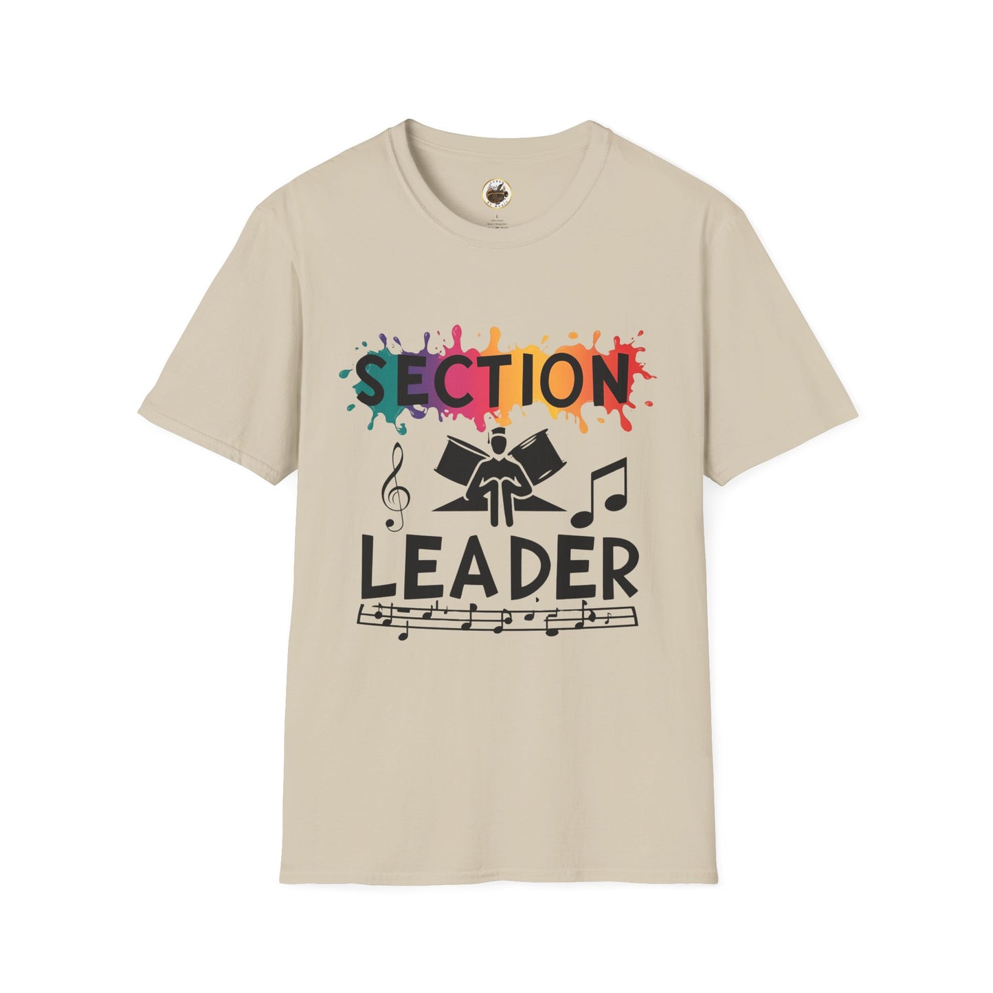 Splash Paint "Section Leader" Unisex Soft-style T-Shirt