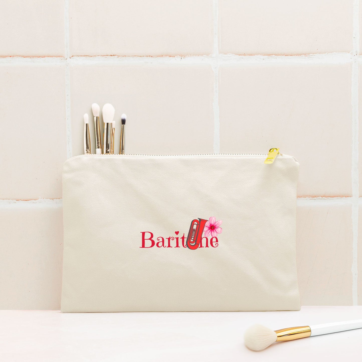 Women's "Baritone" Cosmetic Bag