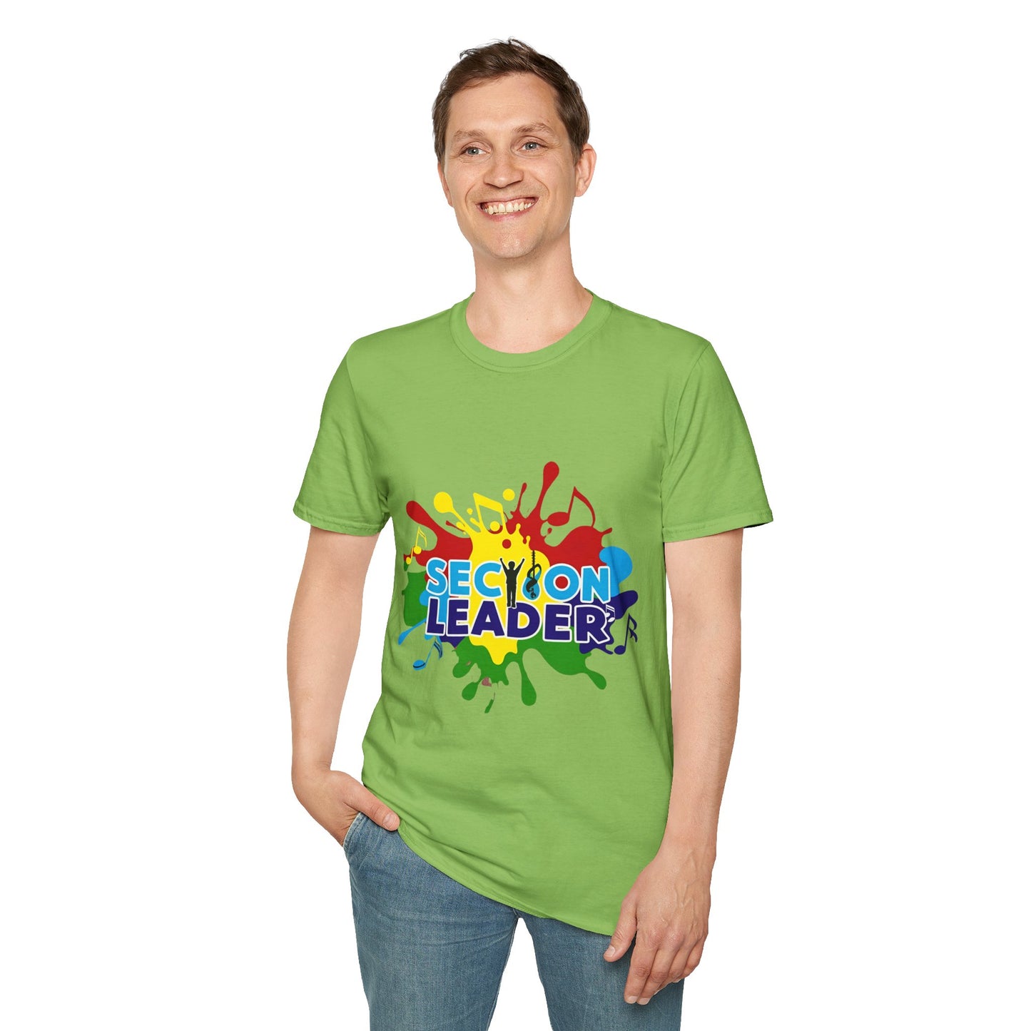 Splash Paint "Section Leader" Unisex Soft-style T-Shirt