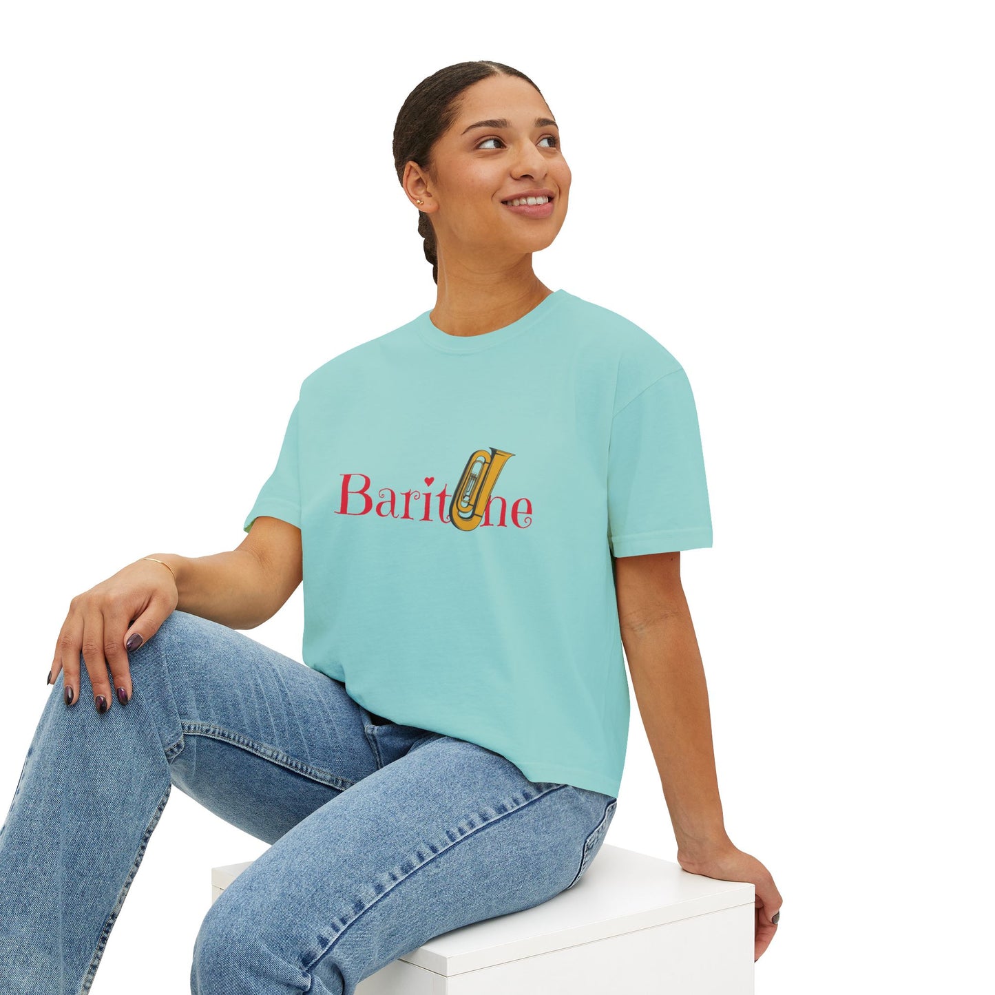 Women's " Baritone" Boxy Tee