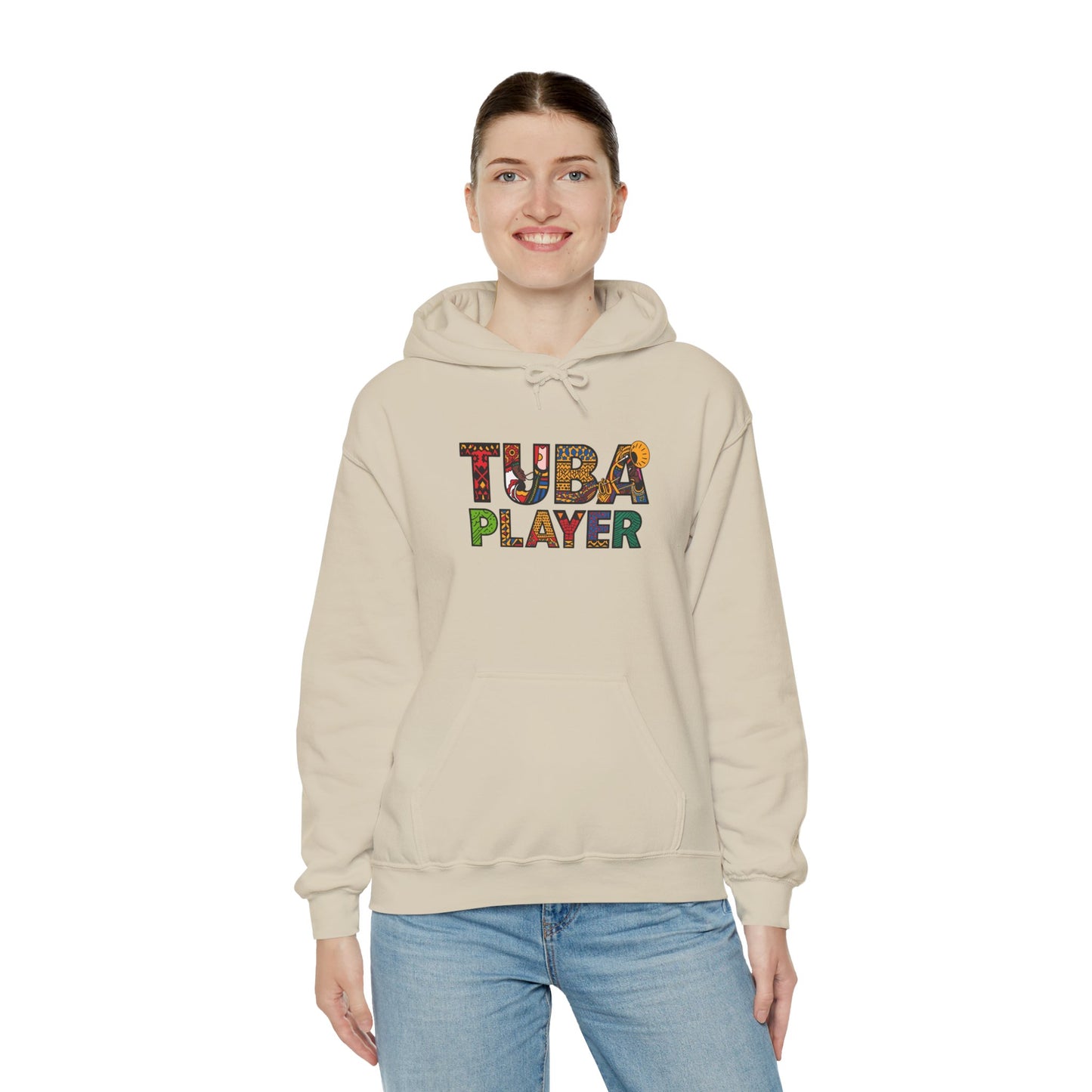 "Tuba Player" Unisex Heavy Blend Hoodie