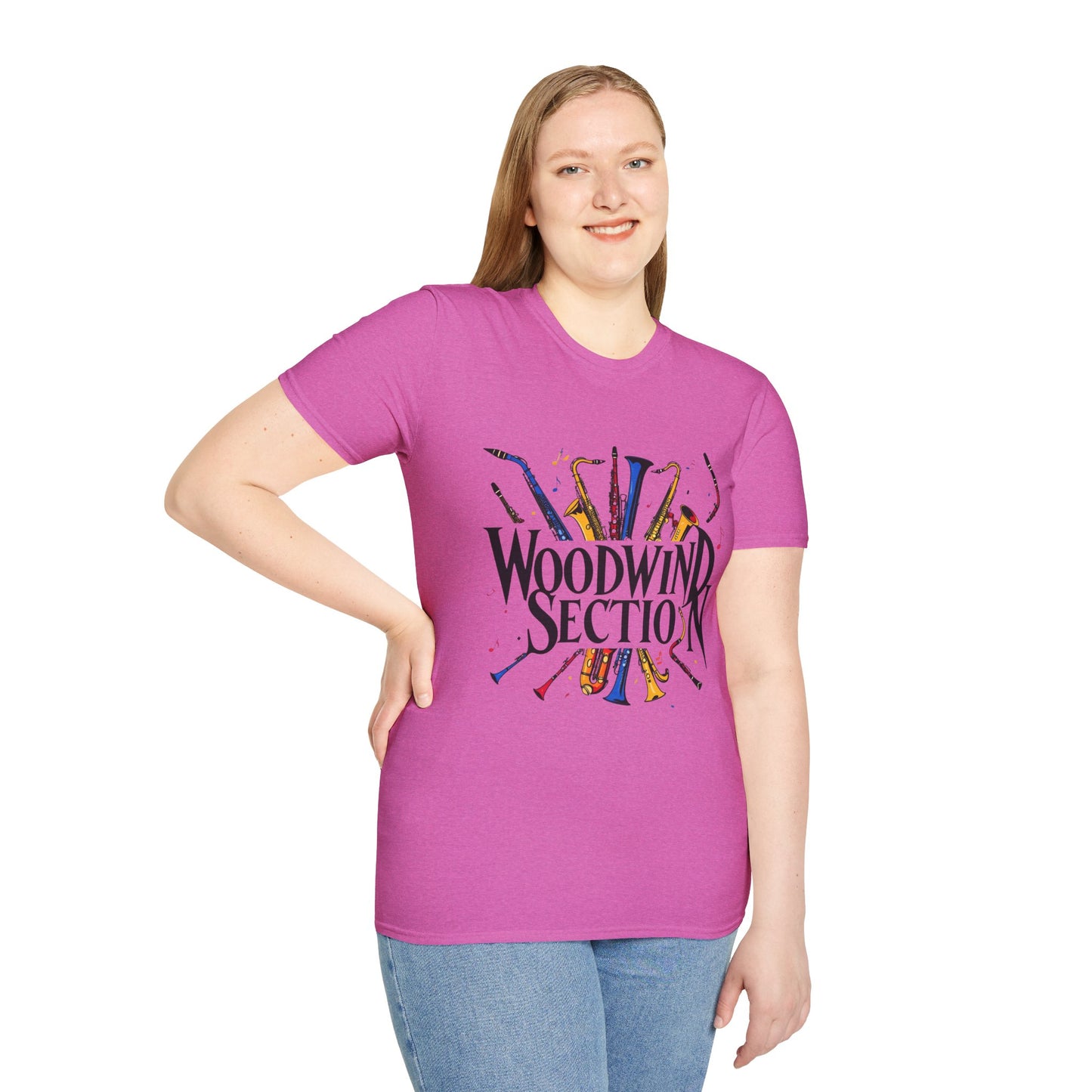 "Woodwind Section" Unisex Basic T-Shirt