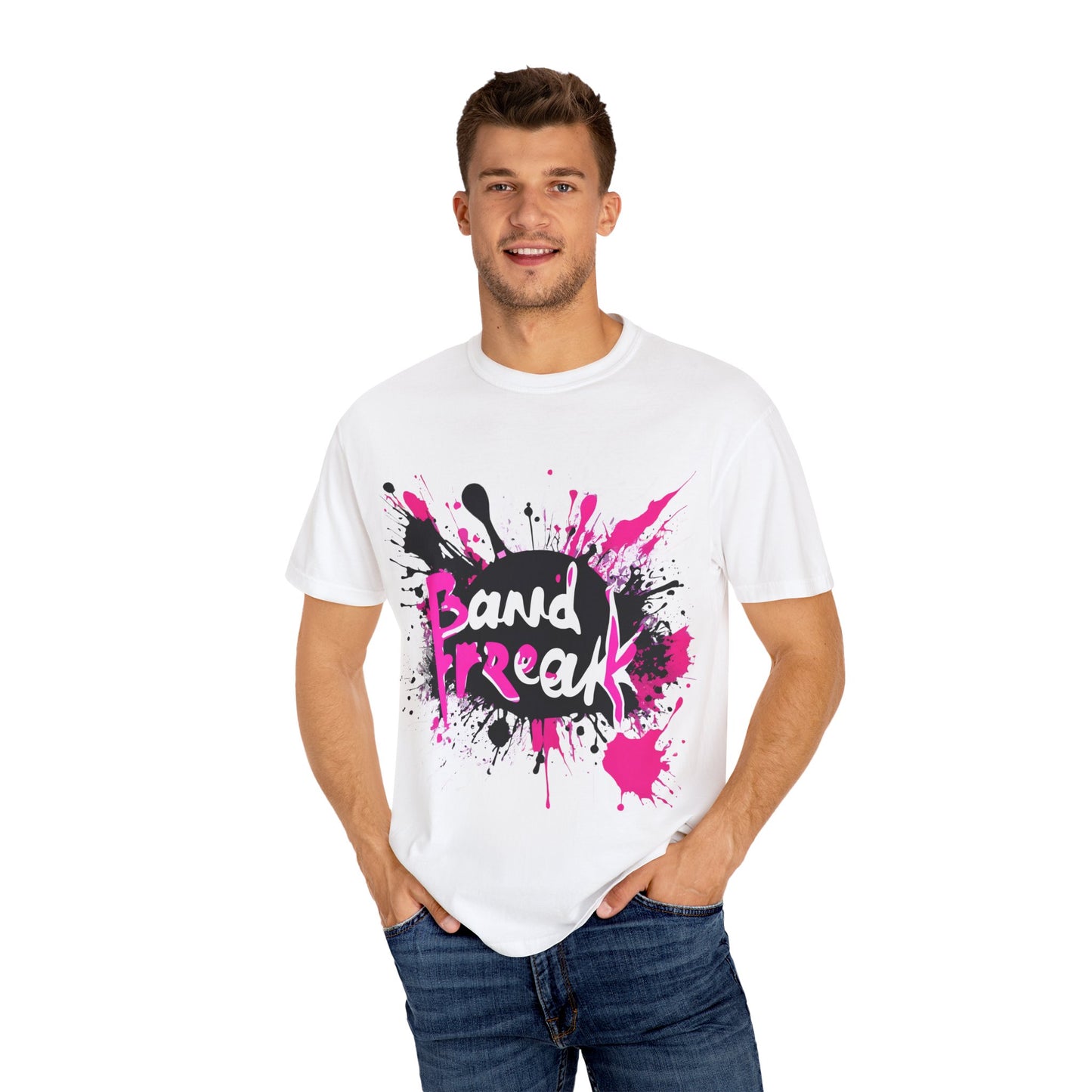 "Band Freak" Unisex Garment-Dyed T-shirt