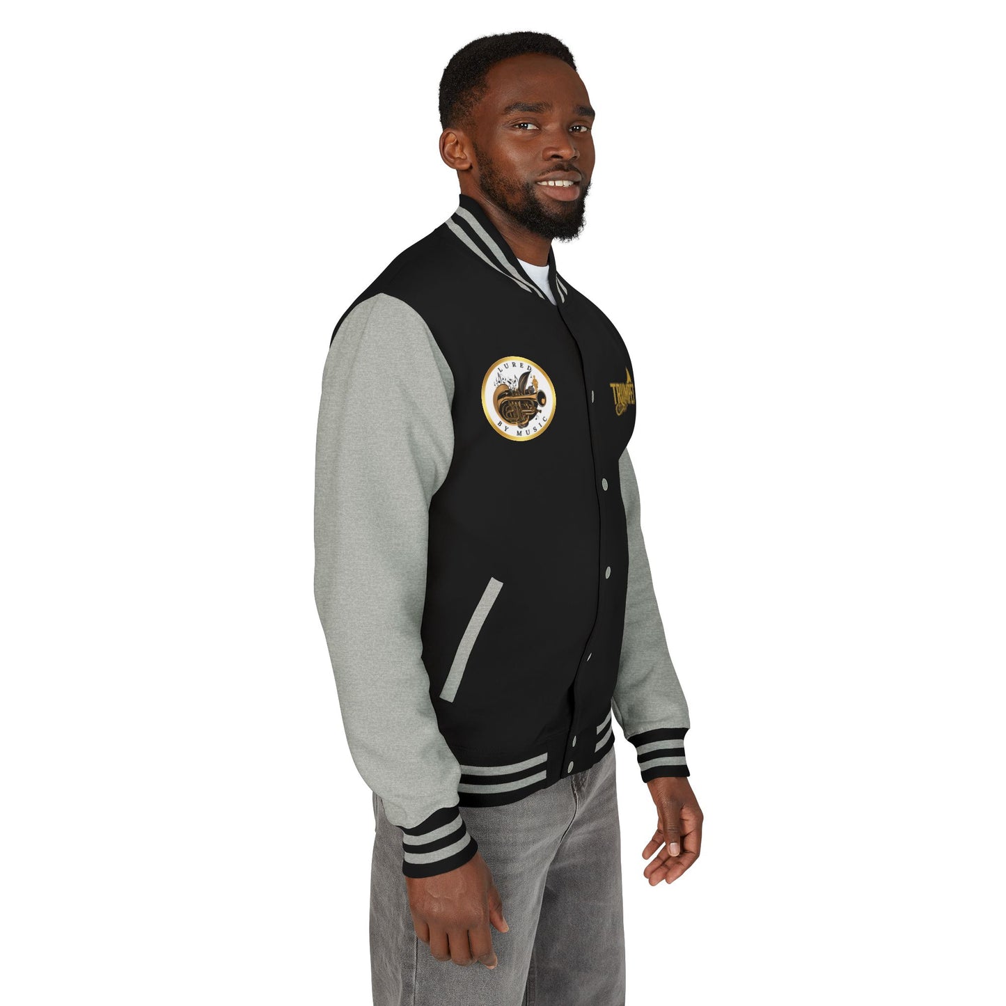 "Trumpet" Unisex Brass Band Letterman Jacket