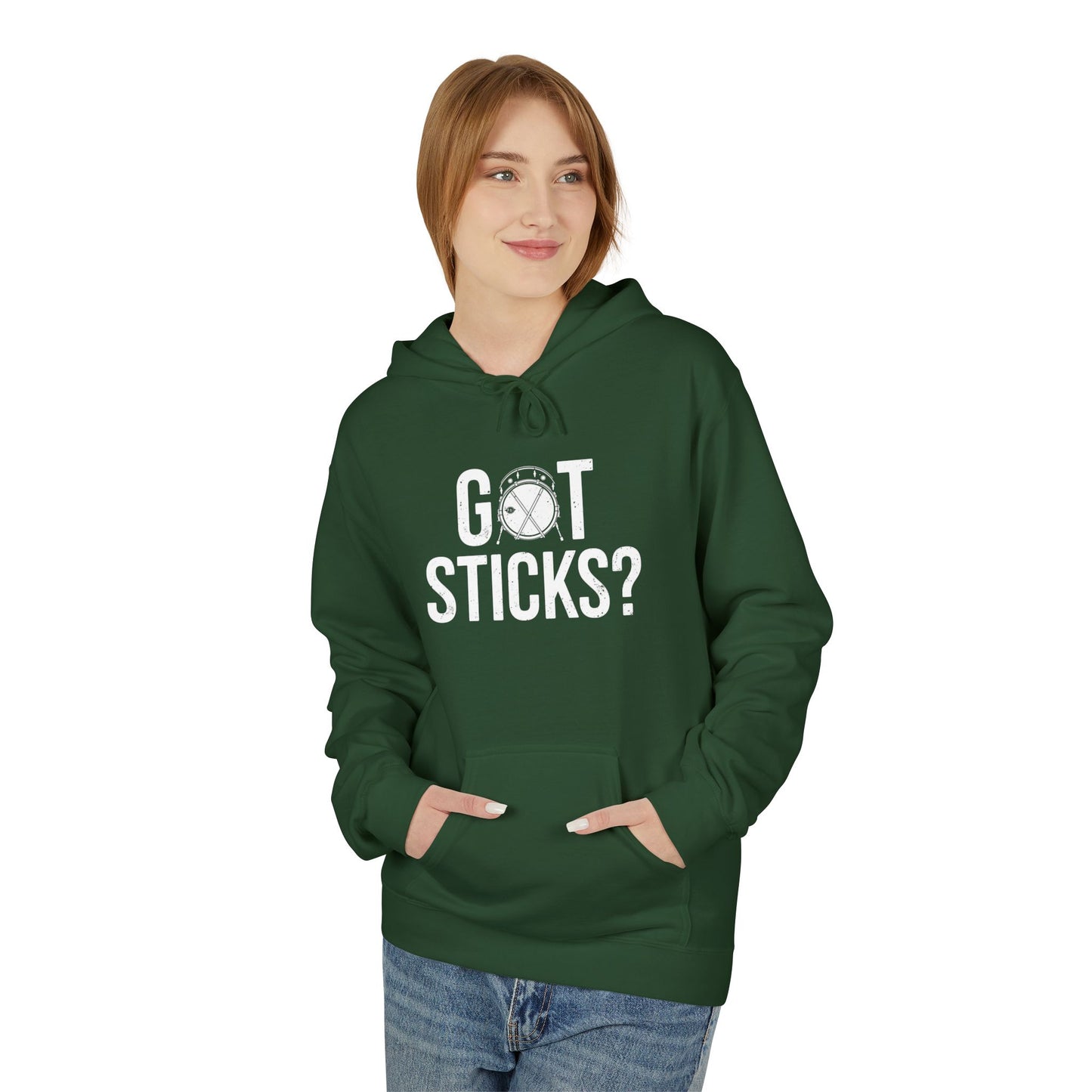 "Got Sticks?" Unisex Fleece Hoodie