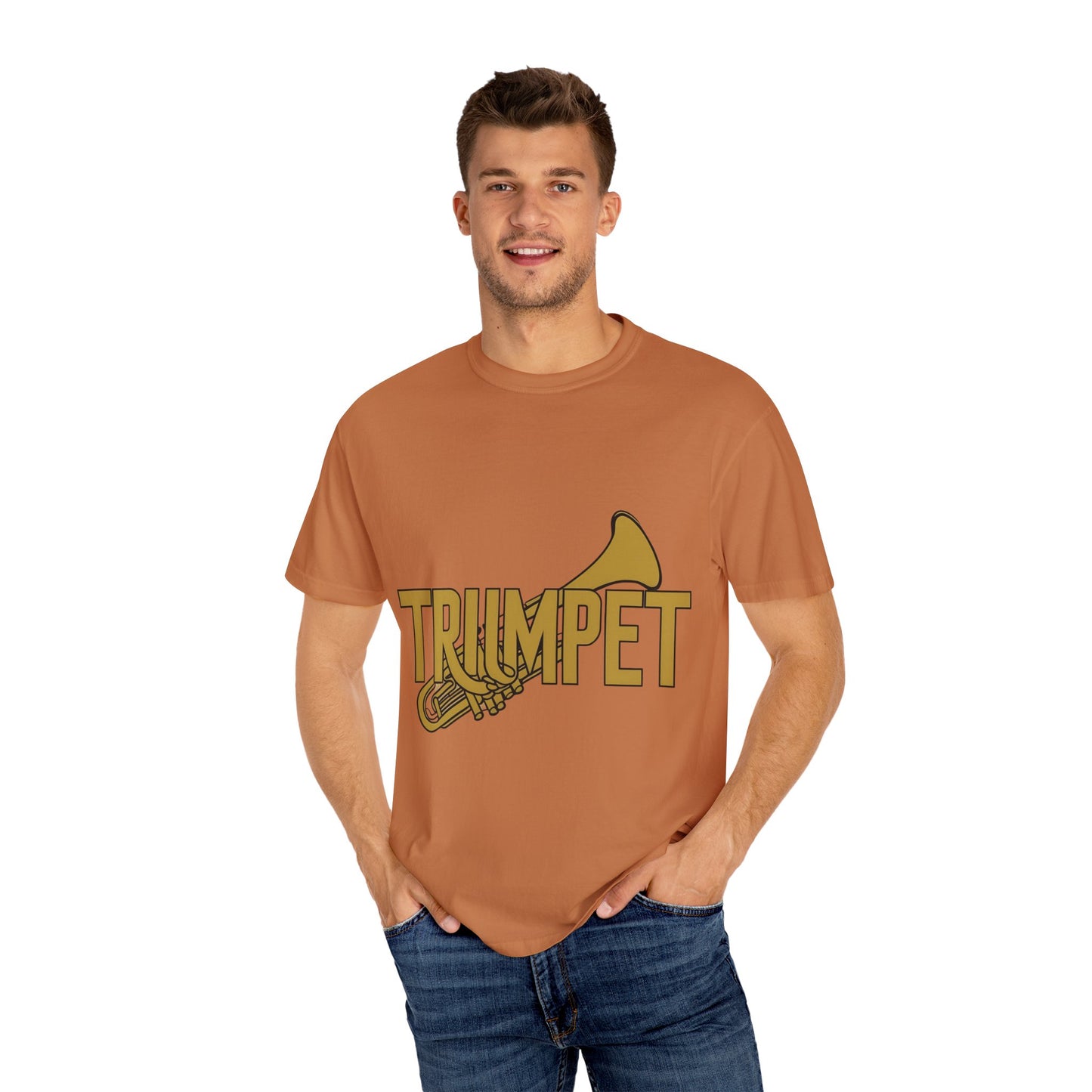 "Trumpet Lover" Unisex Garment-Dyed T-Shirt