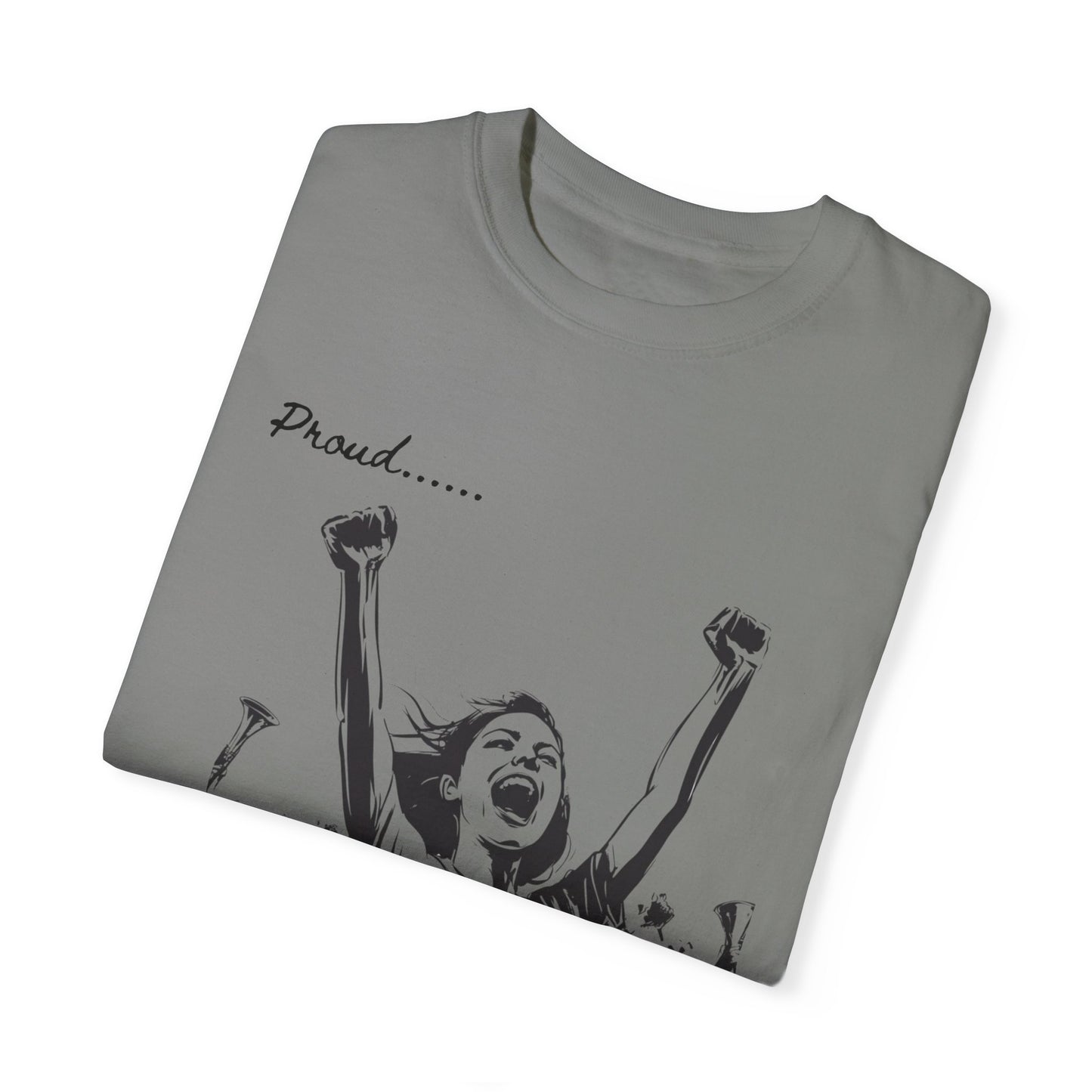" Band Parent" Unisex Garment-Dyed T-shirt