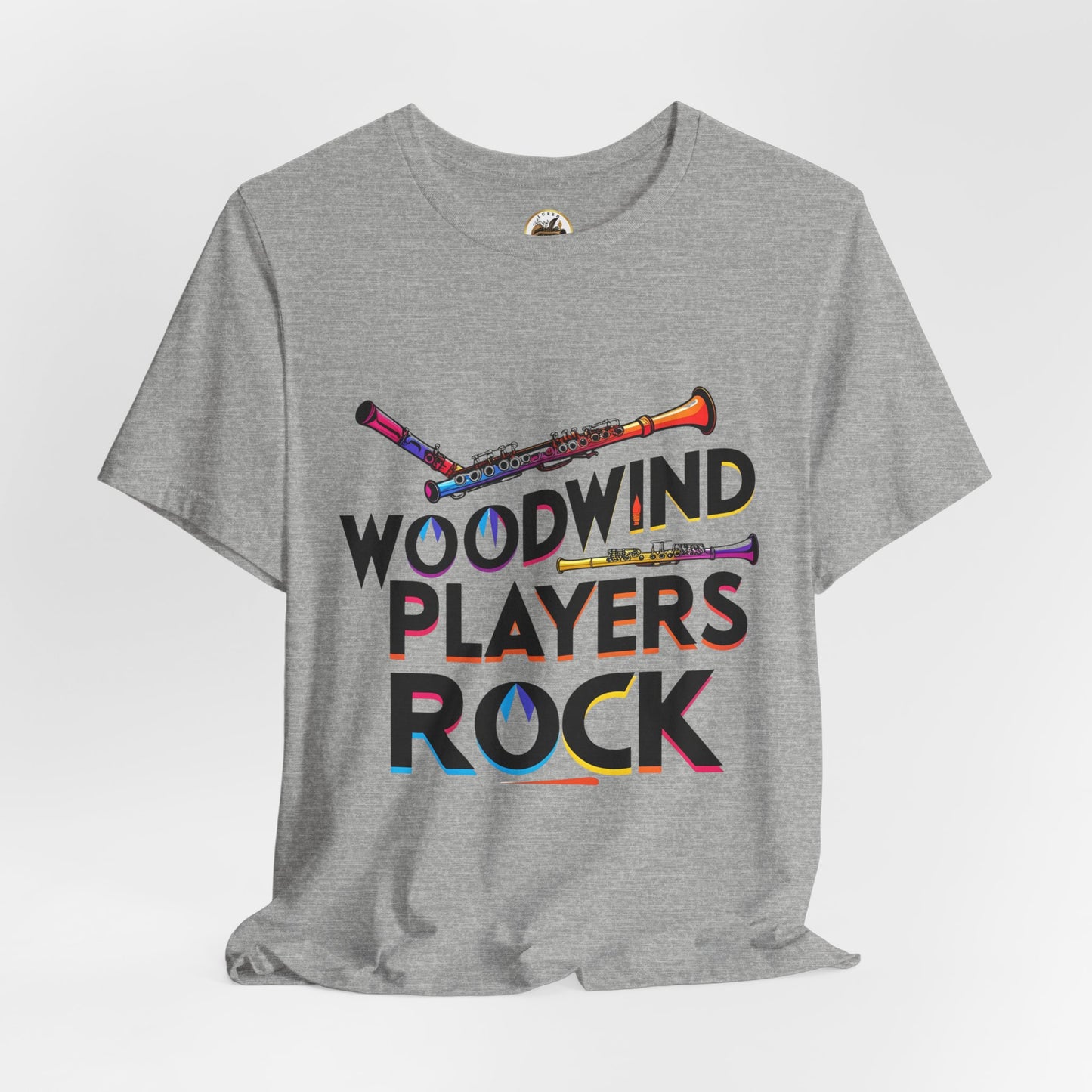 "Woodwind Players Rock" Unisex Short Sleeve T-Shirt