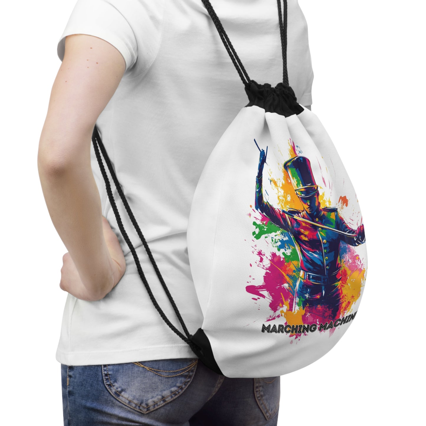 "Marching Machine" Drawstring Bag
