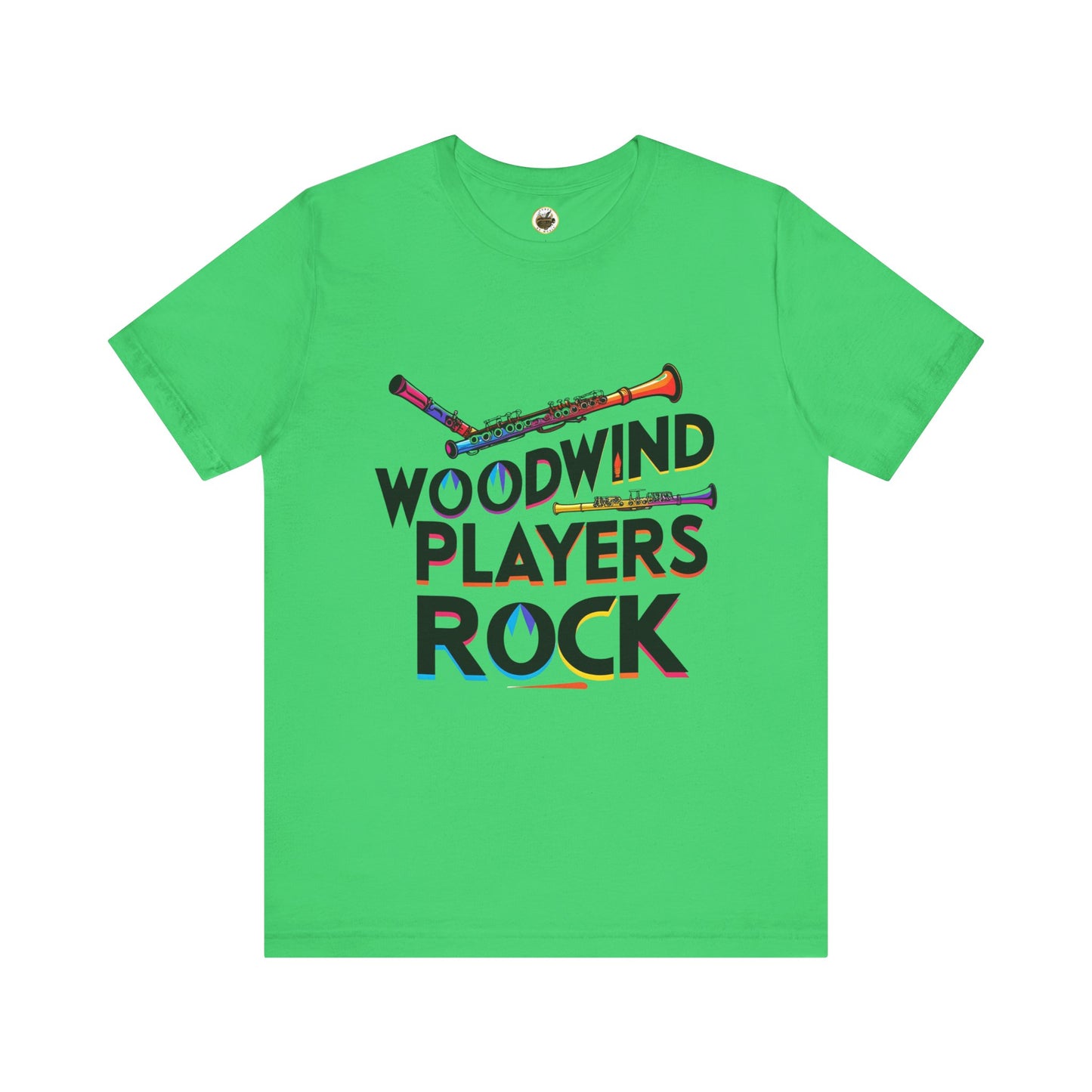 "Woodwind Players Rock" Unisex Short Sleeve T-Shirt