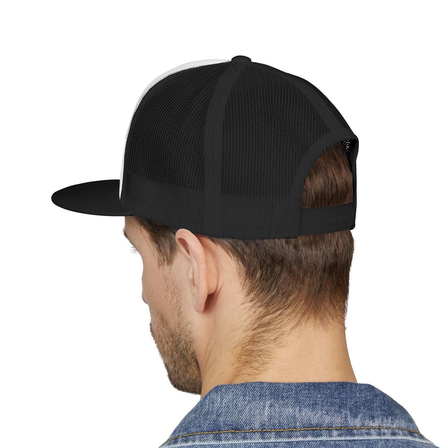 Embroidered "Clarinet" 5 Panel Trucker Cap