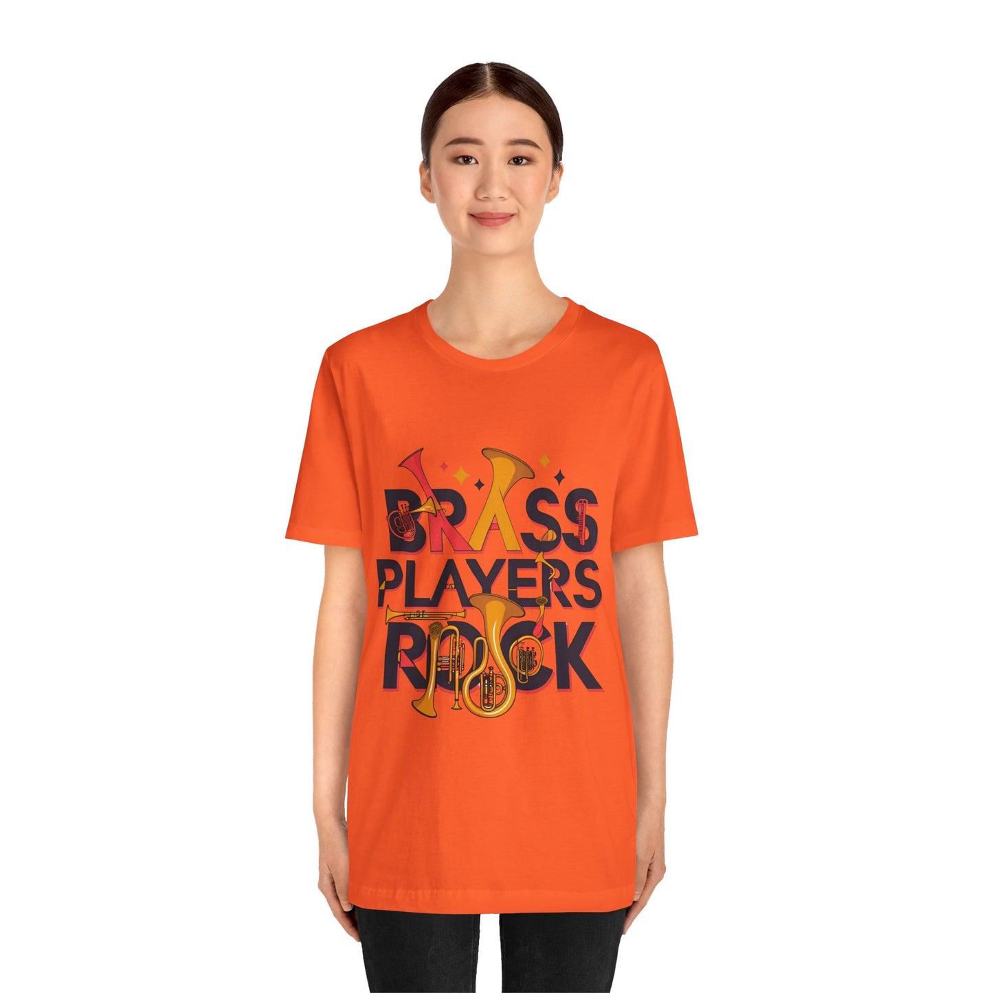 "Brass Players Rock" Unisex Band T-Shirt