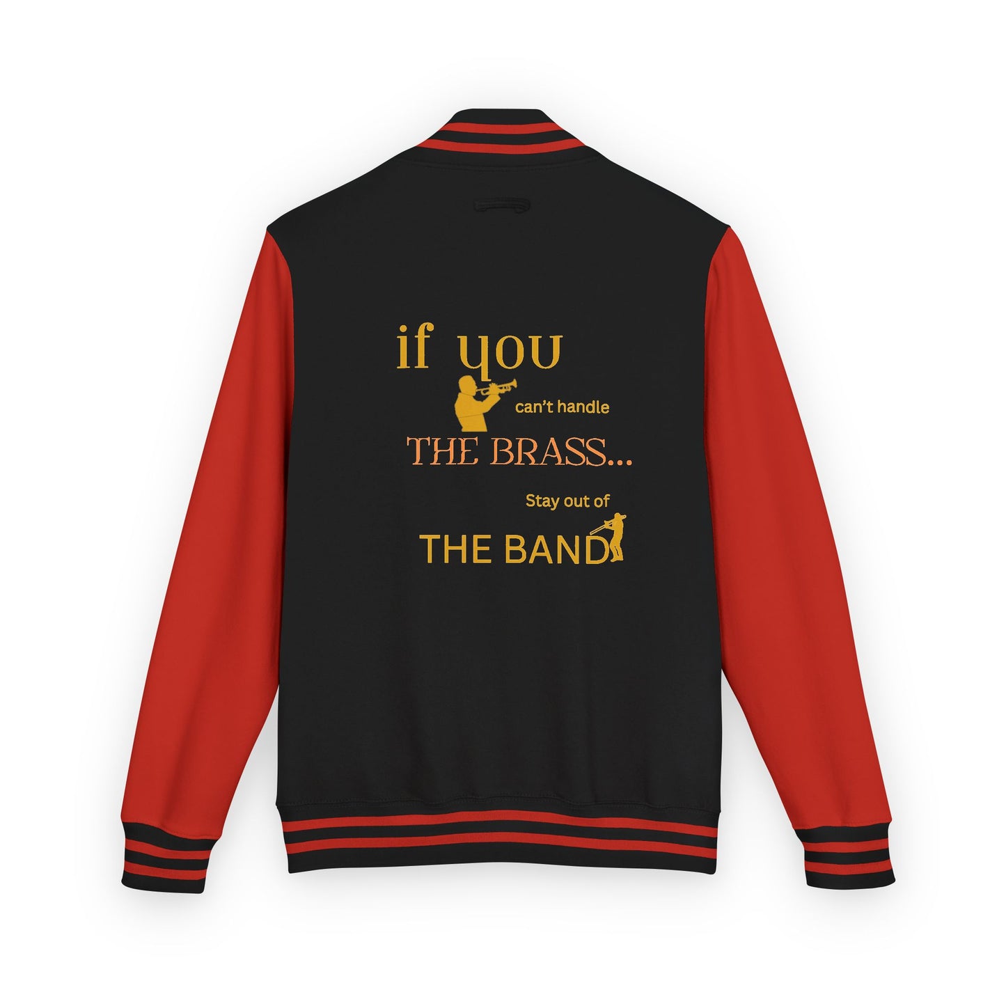 "Trumpet" Unisex Brass Band Letterman Jacket