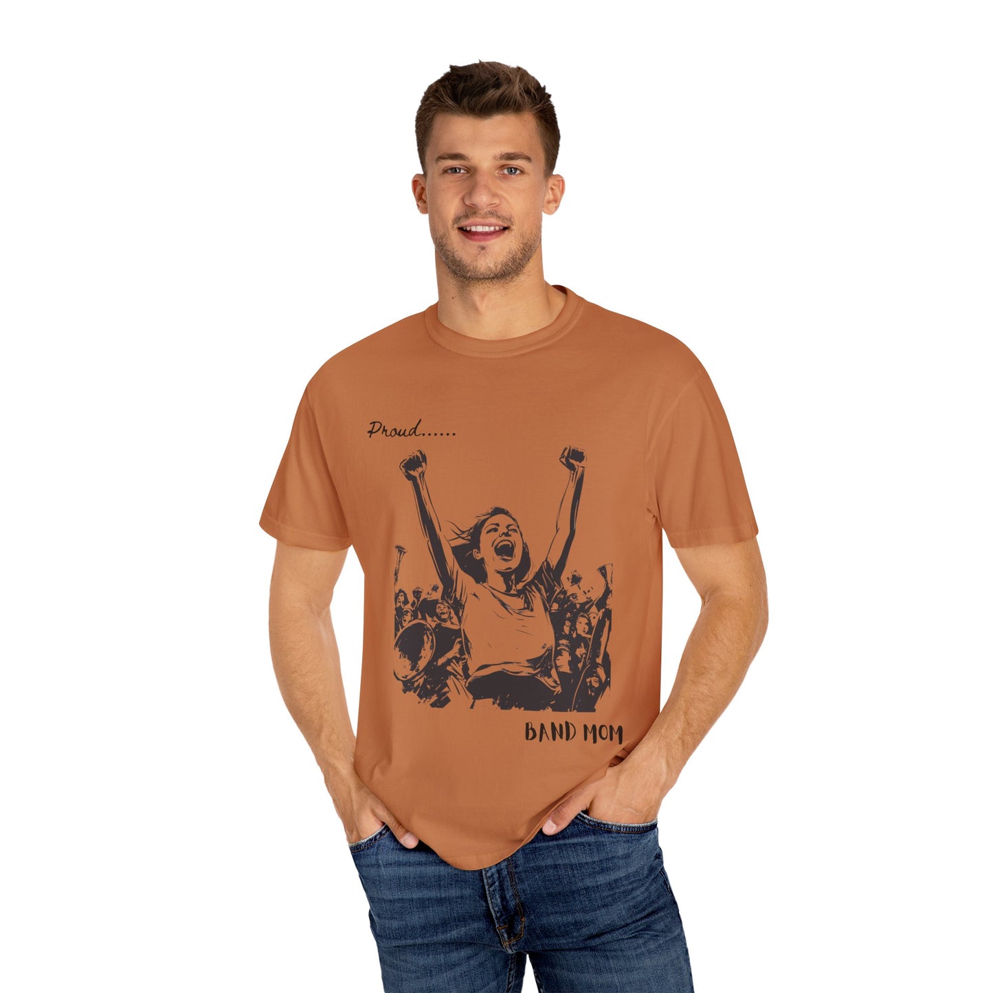 " Band Parent" Unisex Garment-Dyed T-shirt