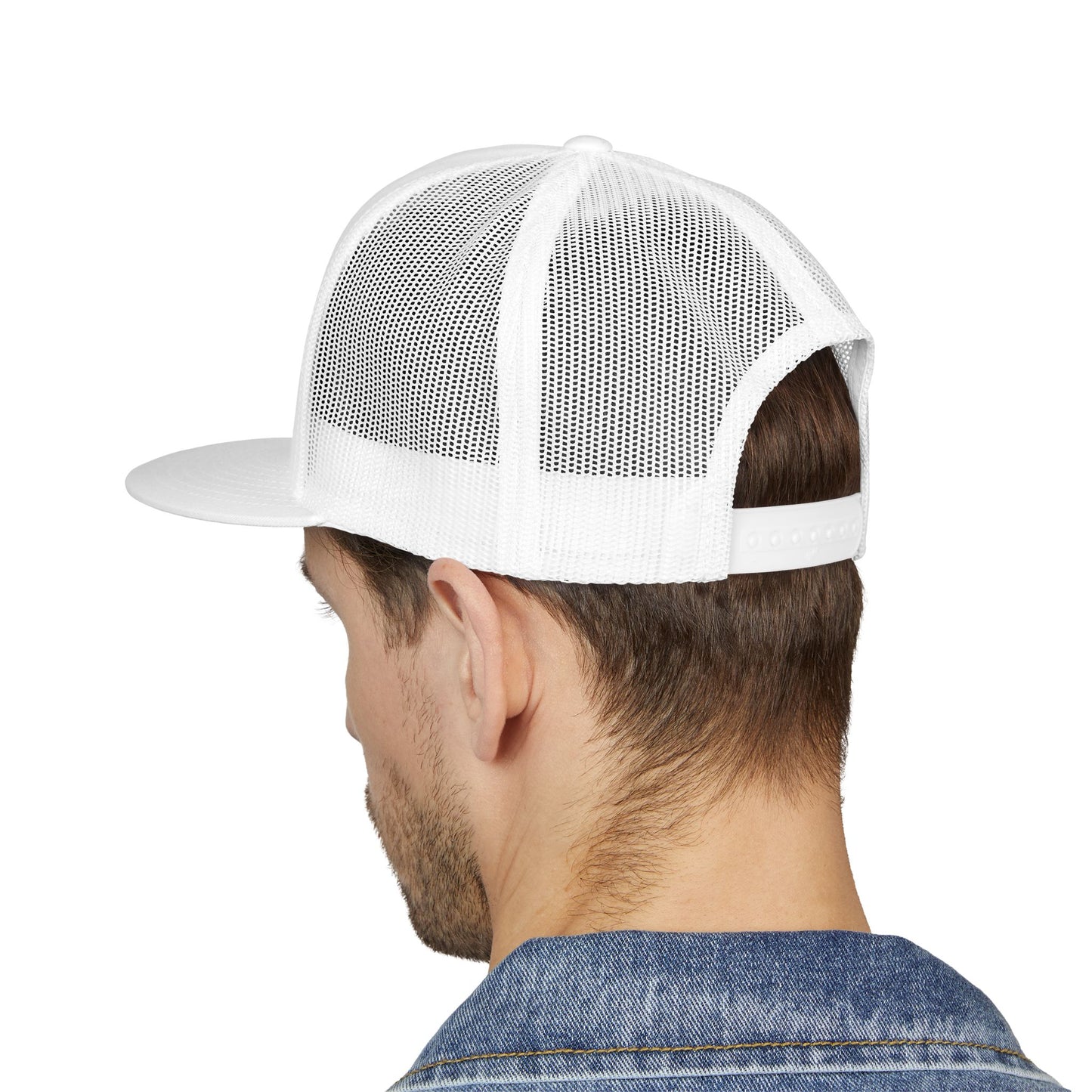 Embroidered "Clarinet" 5 Panel Trucker Cap