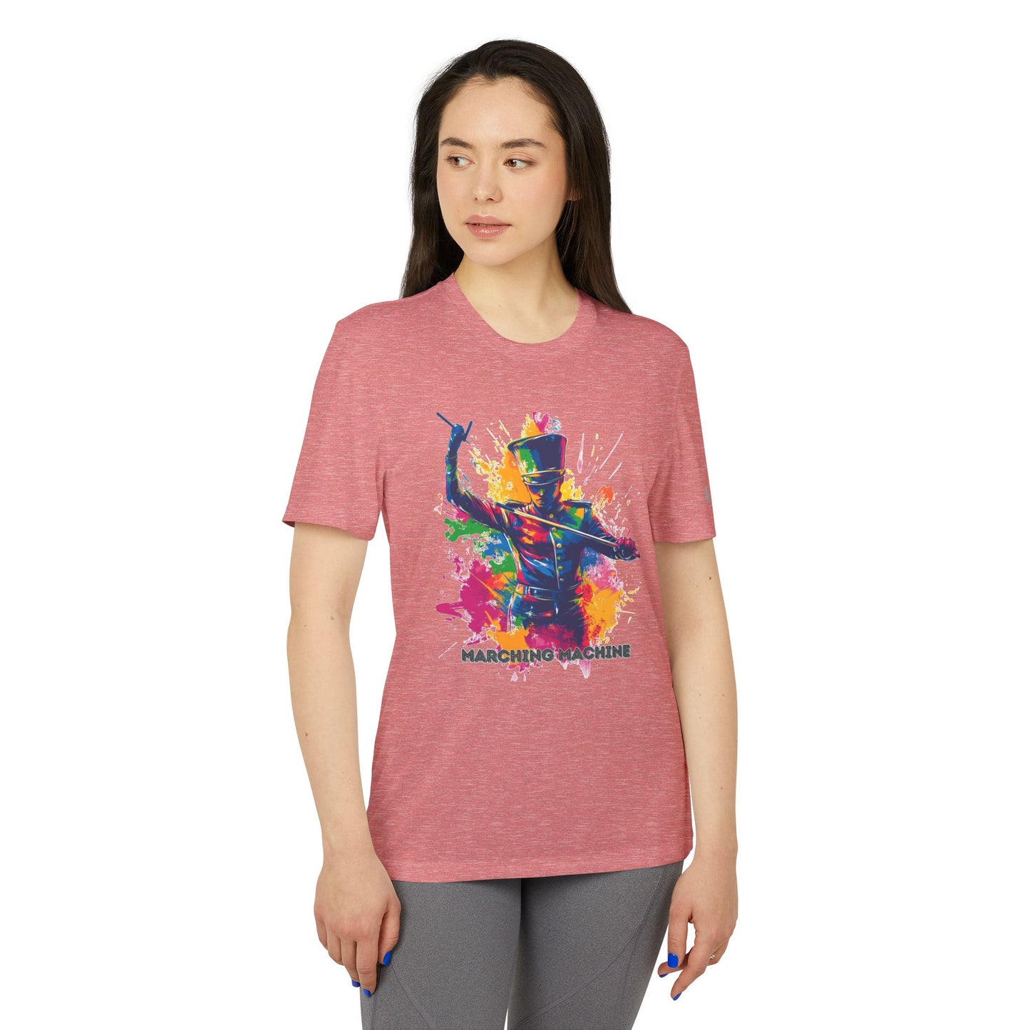 "Marching Machine" Adidas Unisex Sport T-shirt