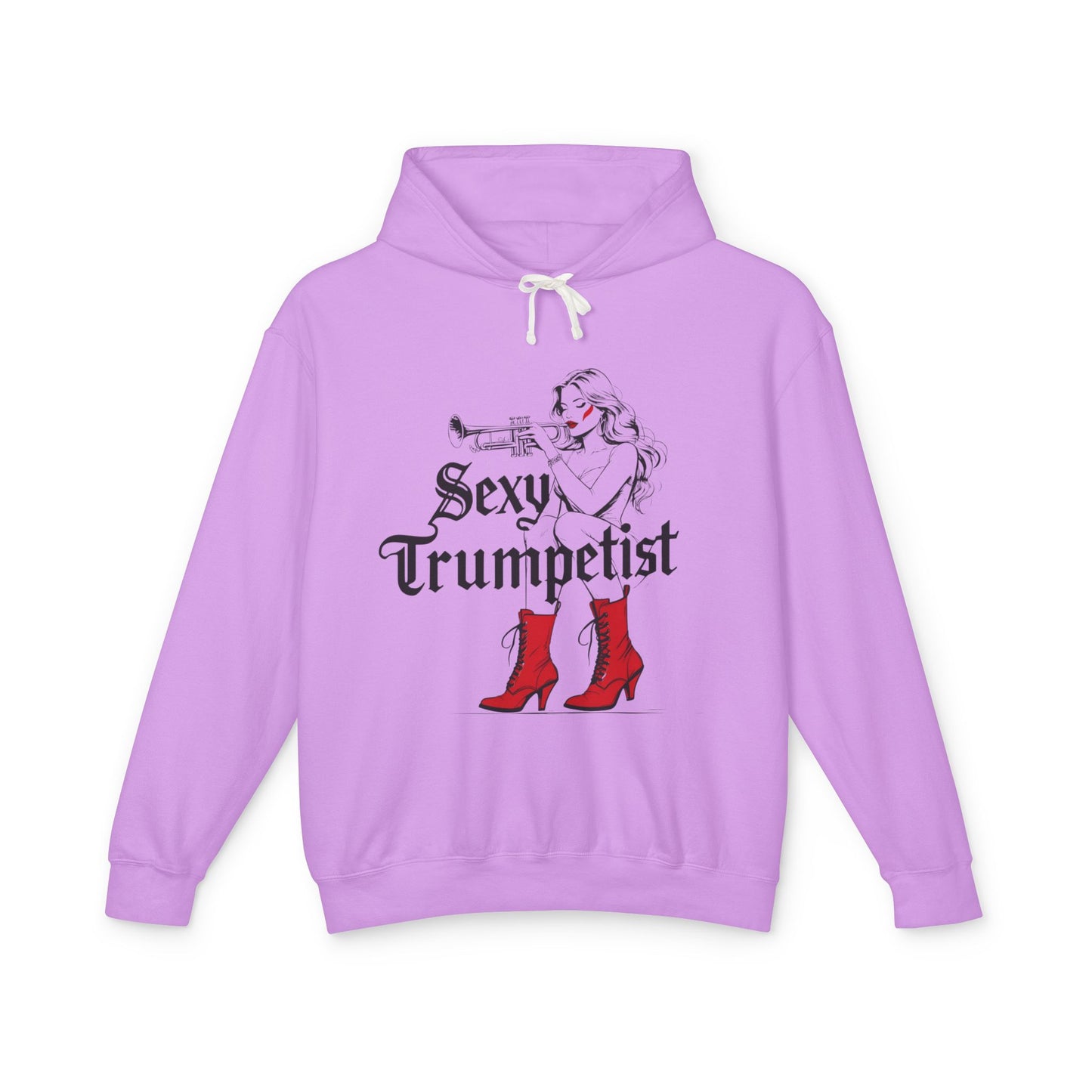 "Sexy Trumpetist" Hooded Sweatshirt