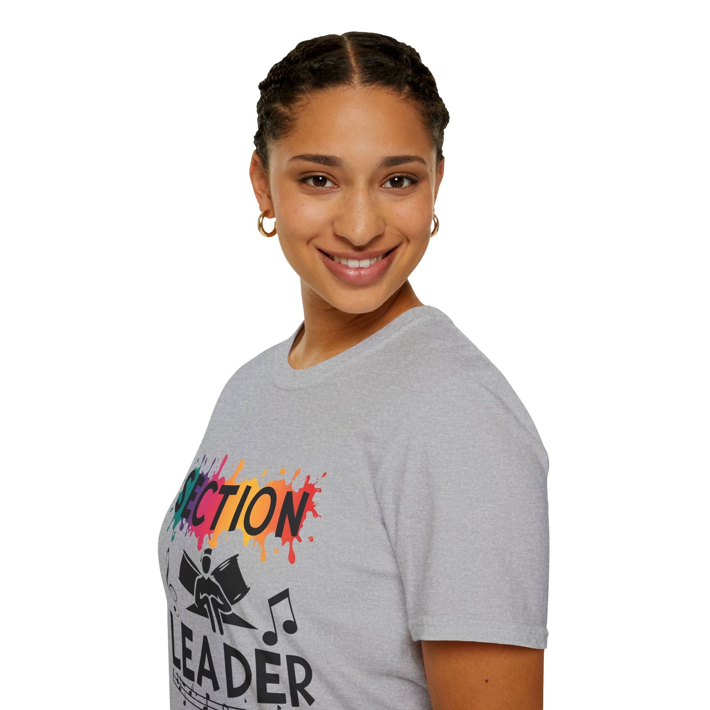 Splash Paint "Section Leader" Unisex Soft-style T-Shirt