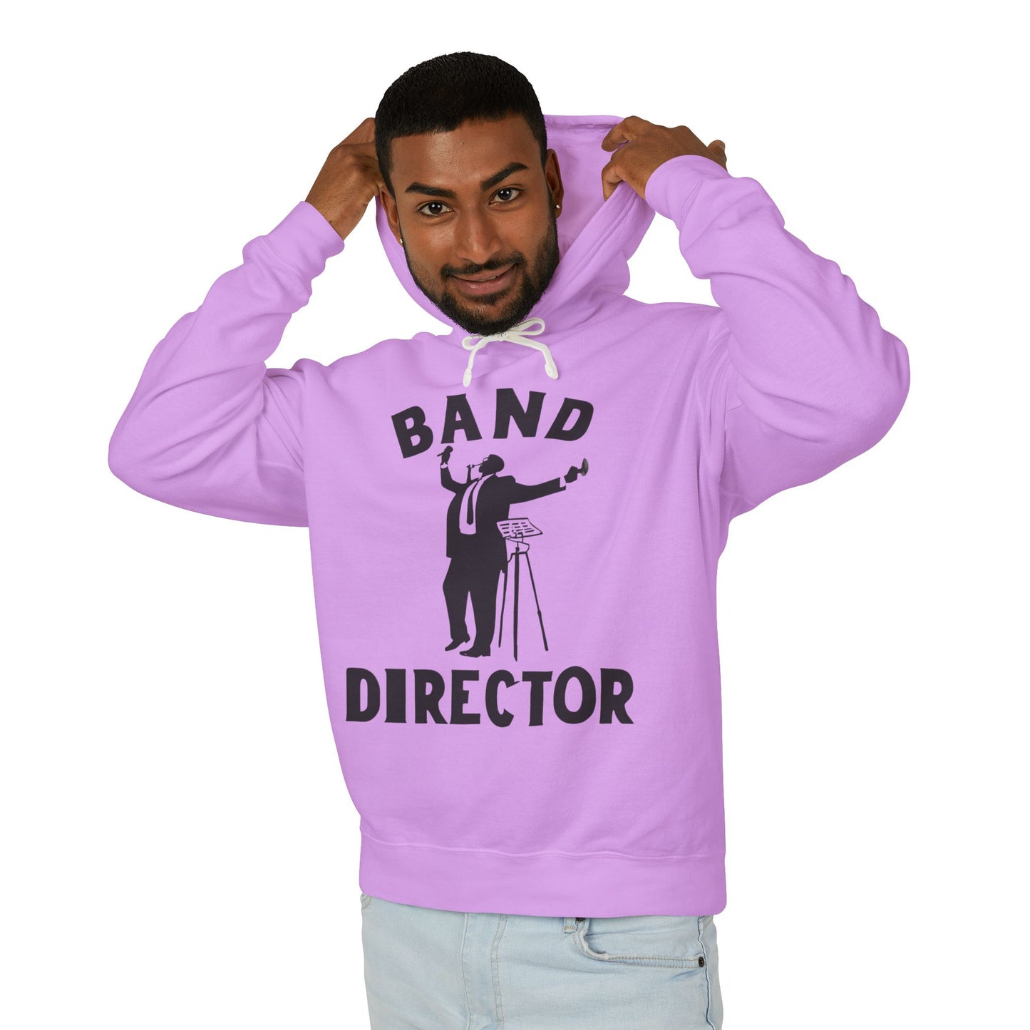 "Band Director" Unisex Lightweight Hoodie