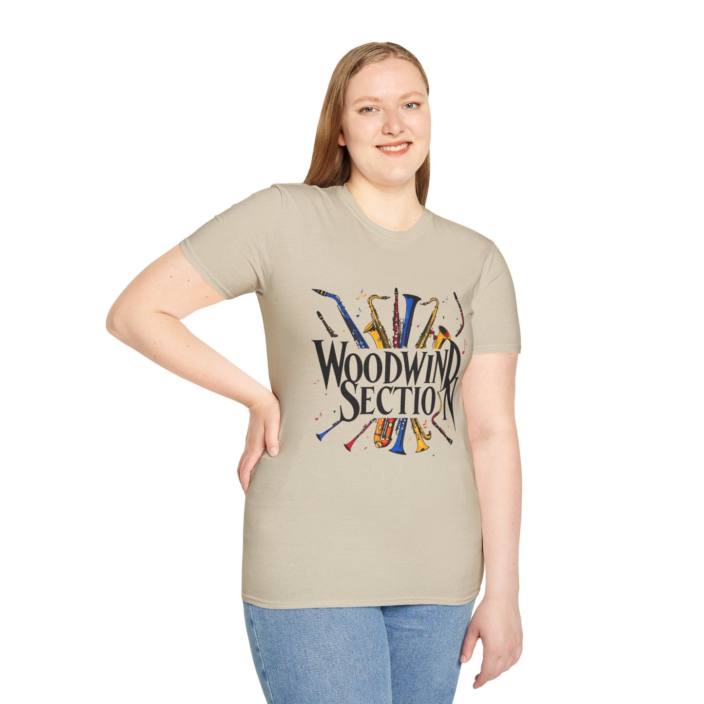 "Woodwind Section" Unisex Basic T-Shirt