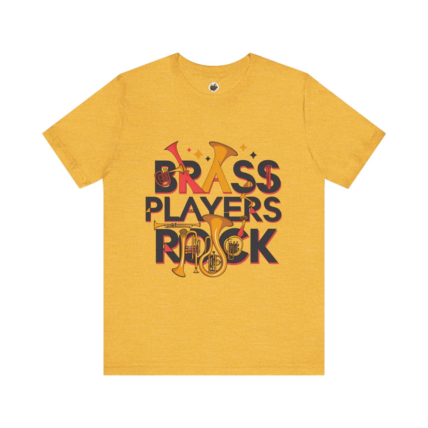 "Brass Players Rock" Unisex Band T-Shirt
