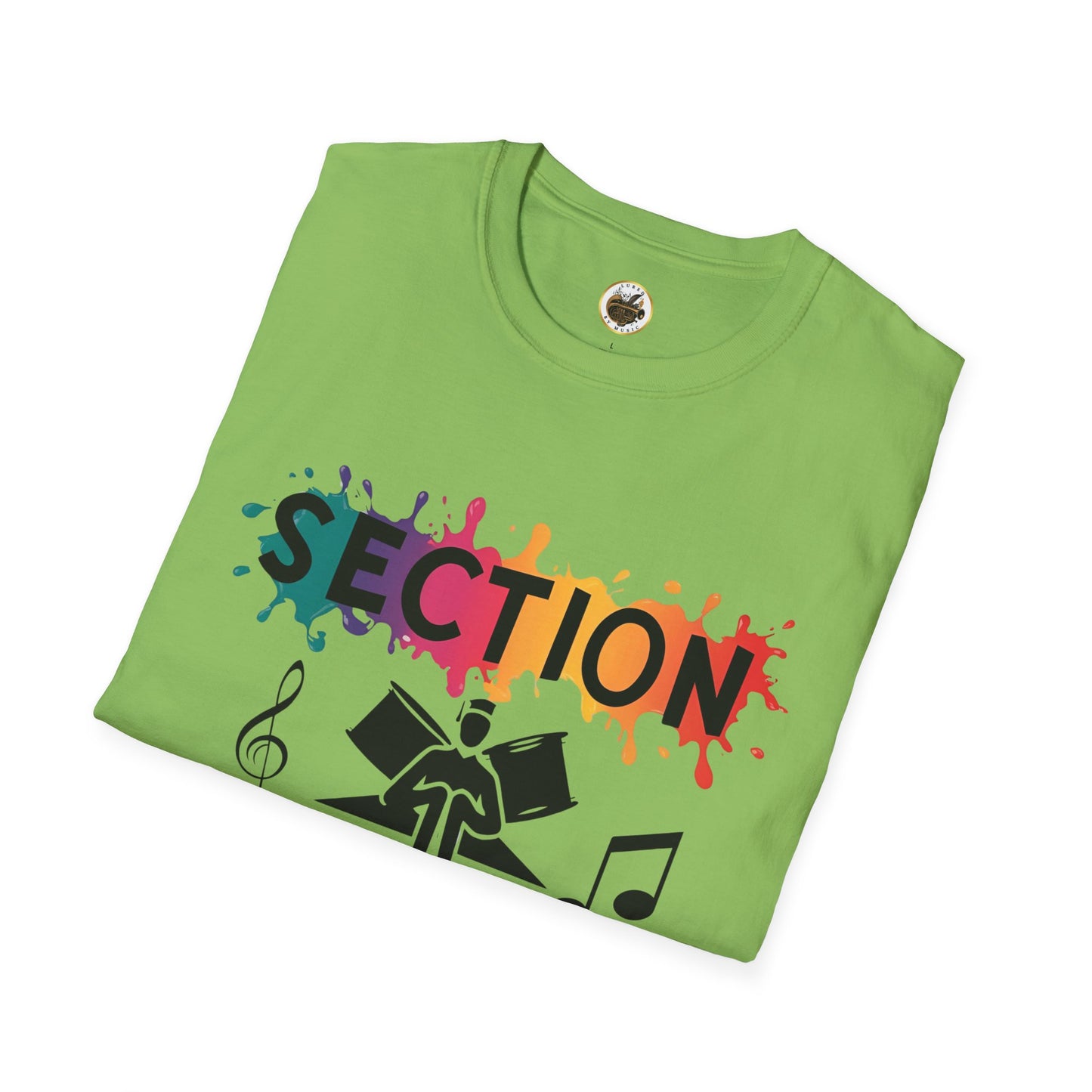 Splash Paint "Section Leader" Unisex Soft-style T-Shirt
