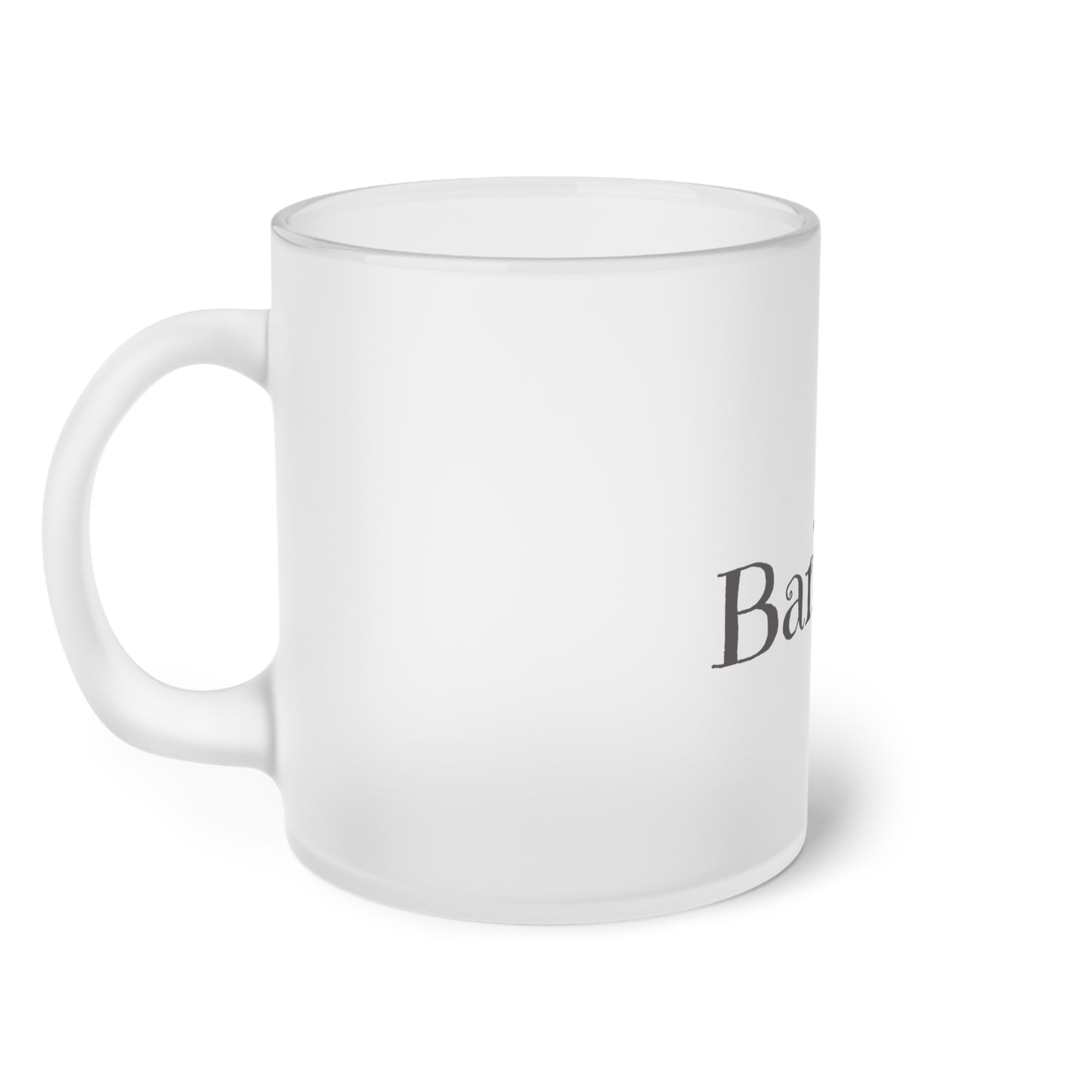 Baritone Frosted Glass Mug