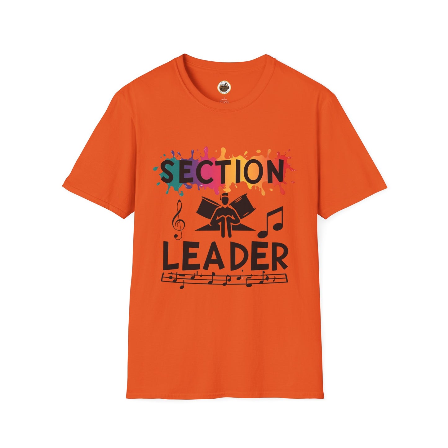Splash Paint "Section Leader" Unisex Soft-style T-Shirt