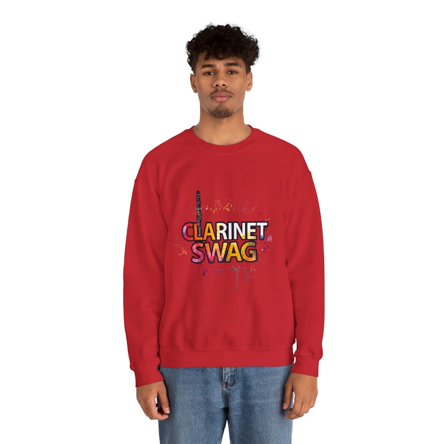 "Clarinet Swag" Unisex Crewneck Sweatshirt