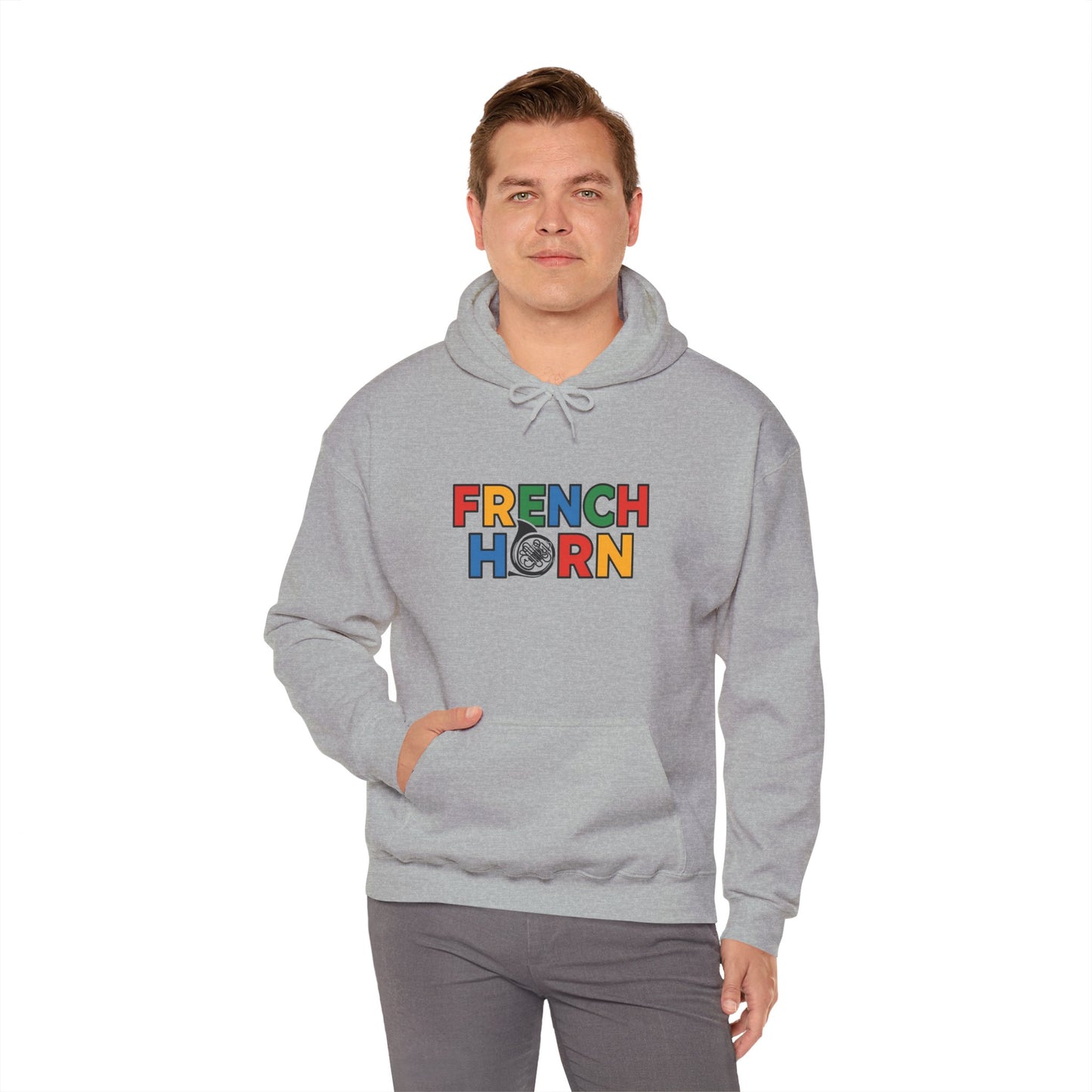 "French Horn" Cozy Unisex Hoodie