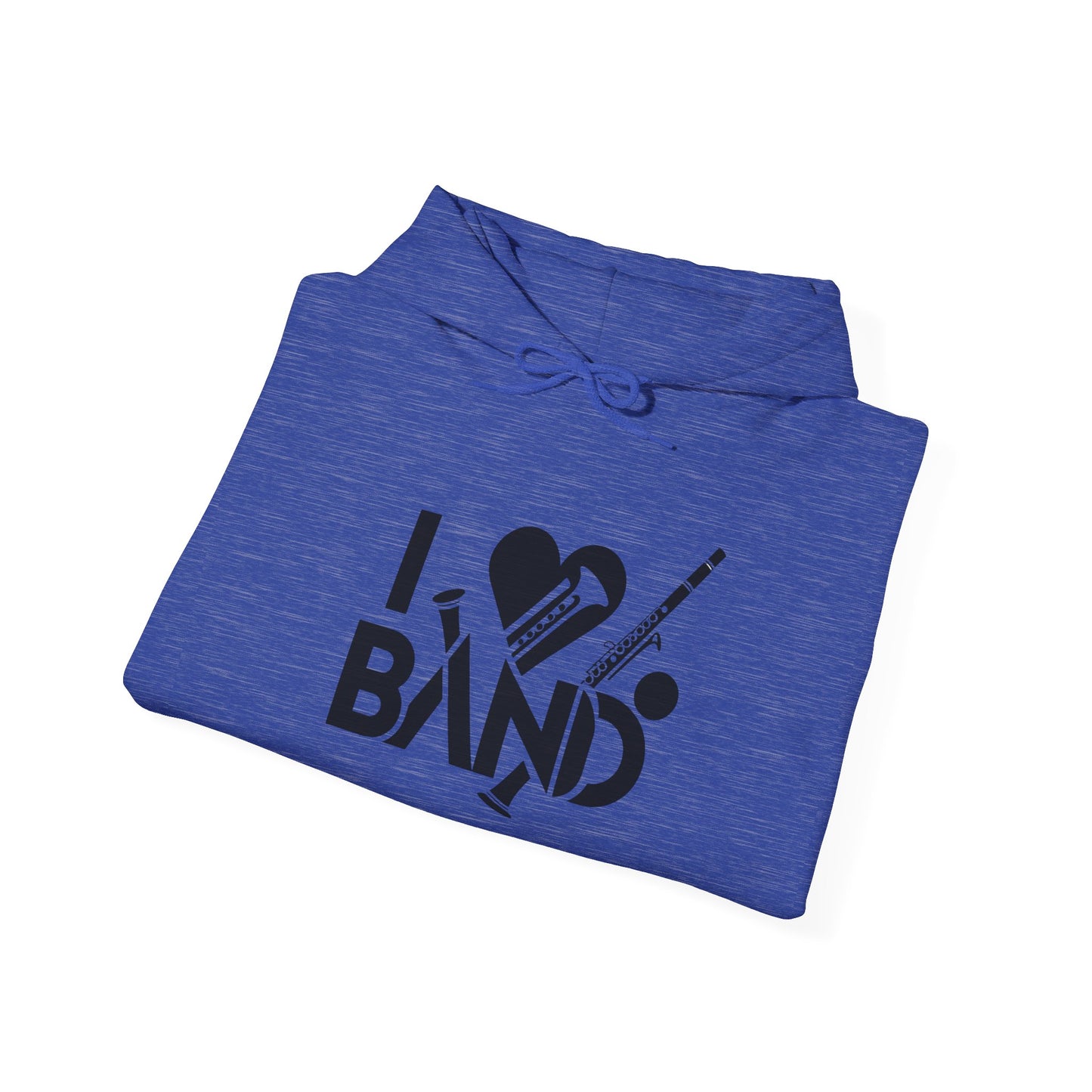 "I Love Band" Unisex Heavy-Blend Hoodie