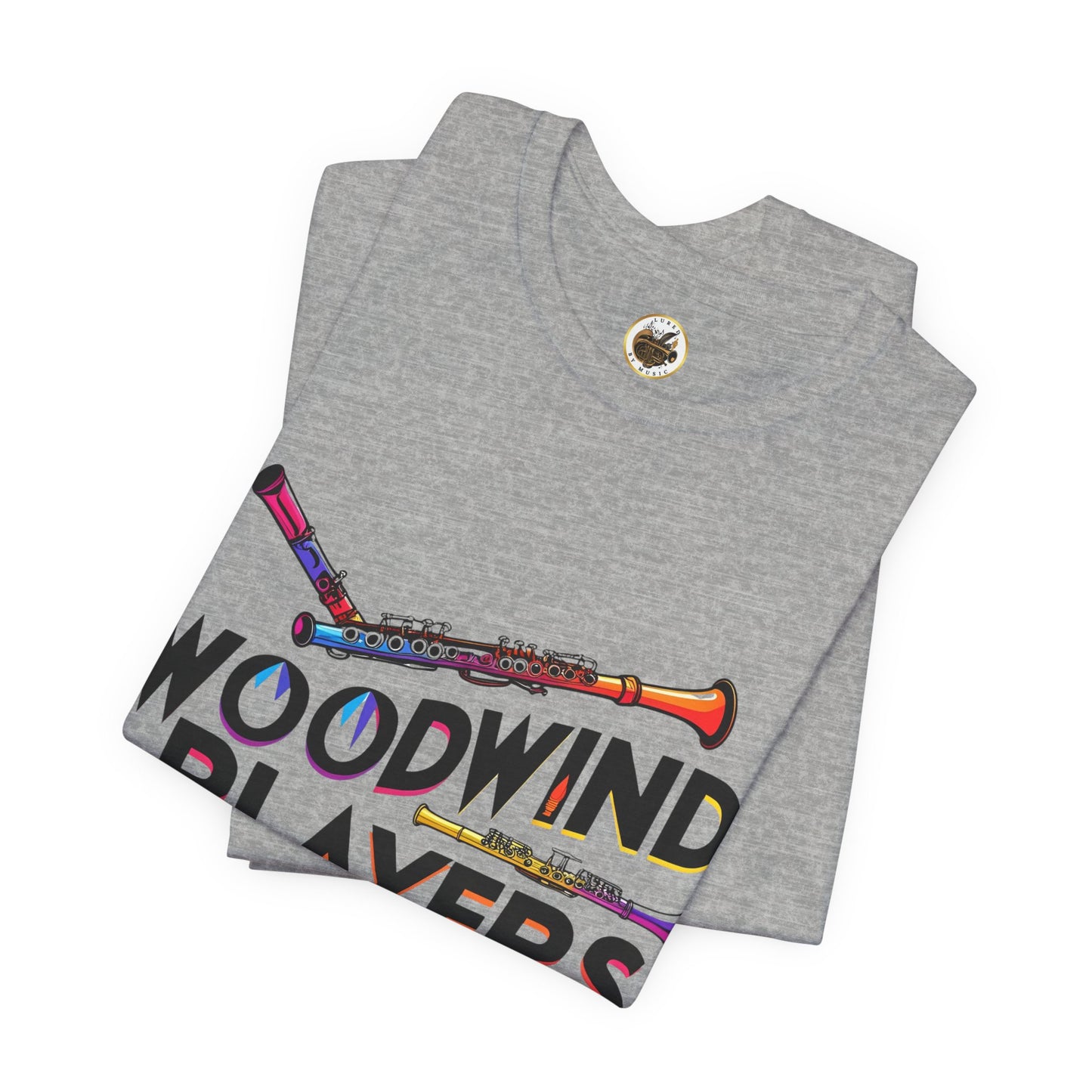 "Woodwind Players Rock" Unisex Short Sleeve T-Shirt