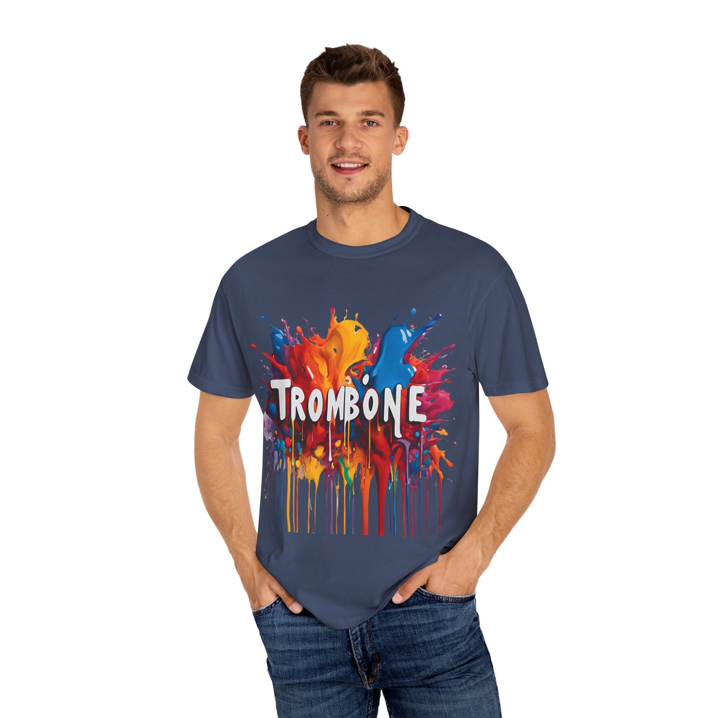 "Trombone" Unisex Garment-Dyed T-shirt