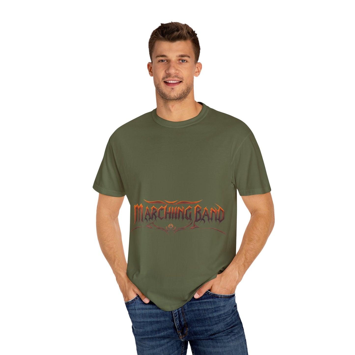 Unisex Garment-Dyed "Marching Band" T-Shirt