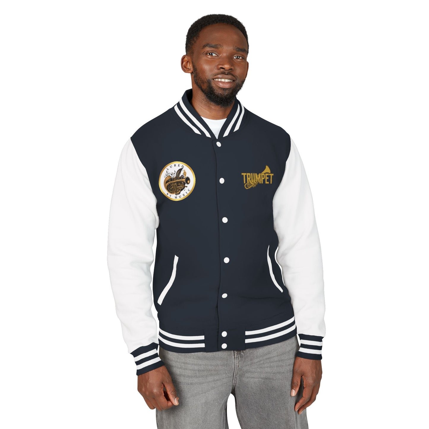 "Trumpet" Unisex Brass Band Letterman Jacket
