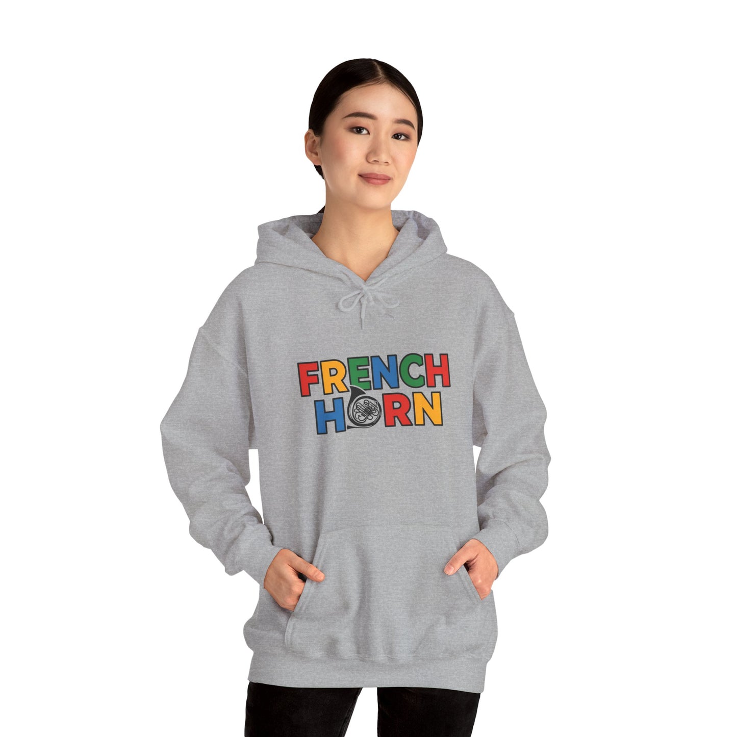 "French Horn" Cozy Unisex Hoodie