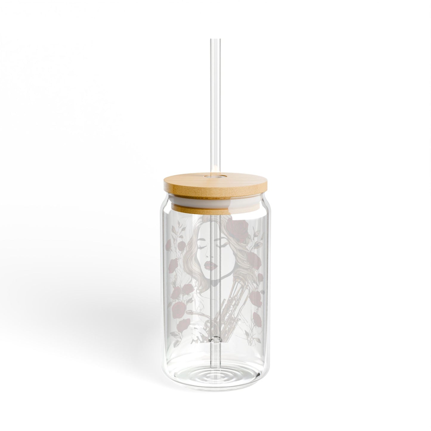"Ladies Of Brass" Sipper Glass, 16 oz.