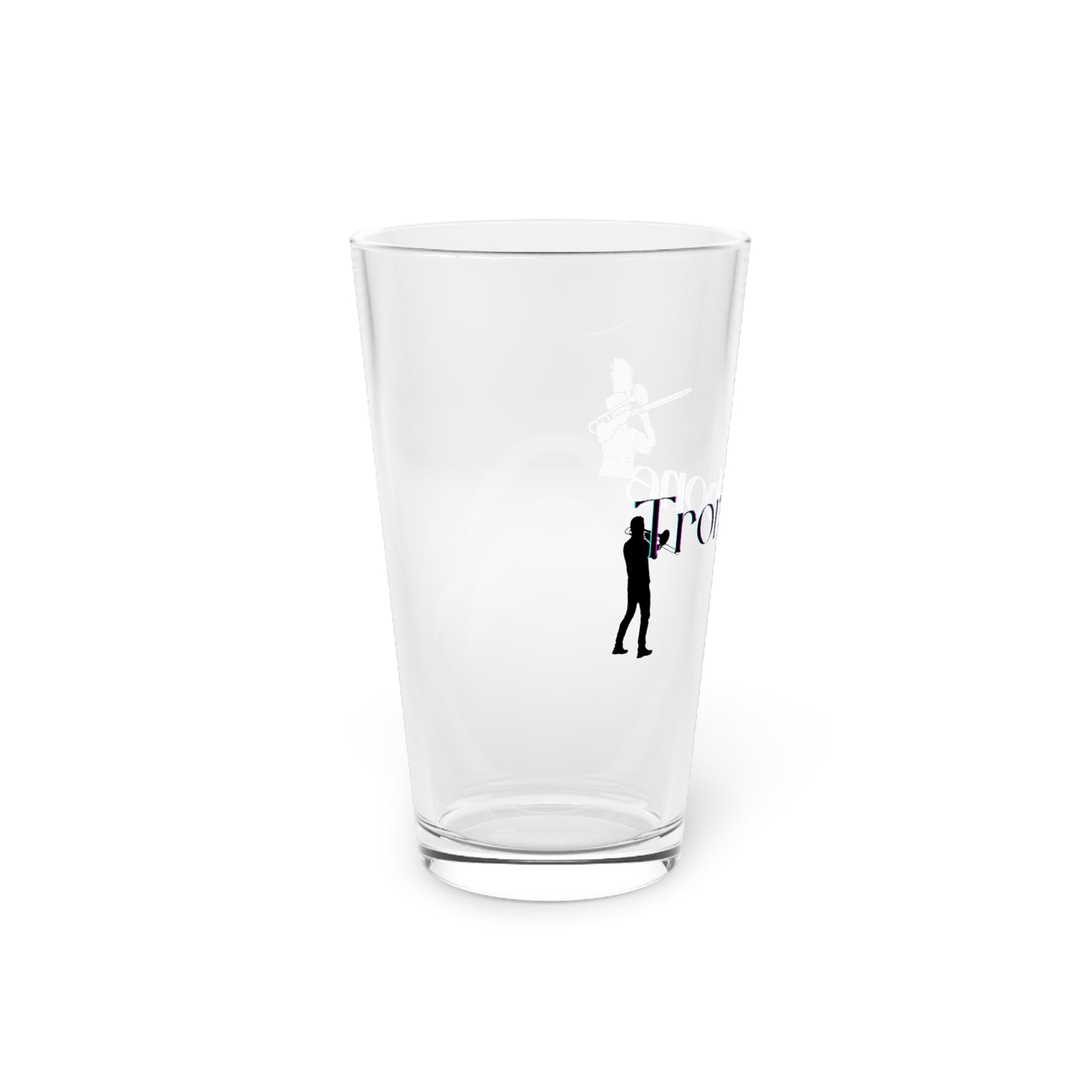 "Trombone" Pint Glass, 16oz