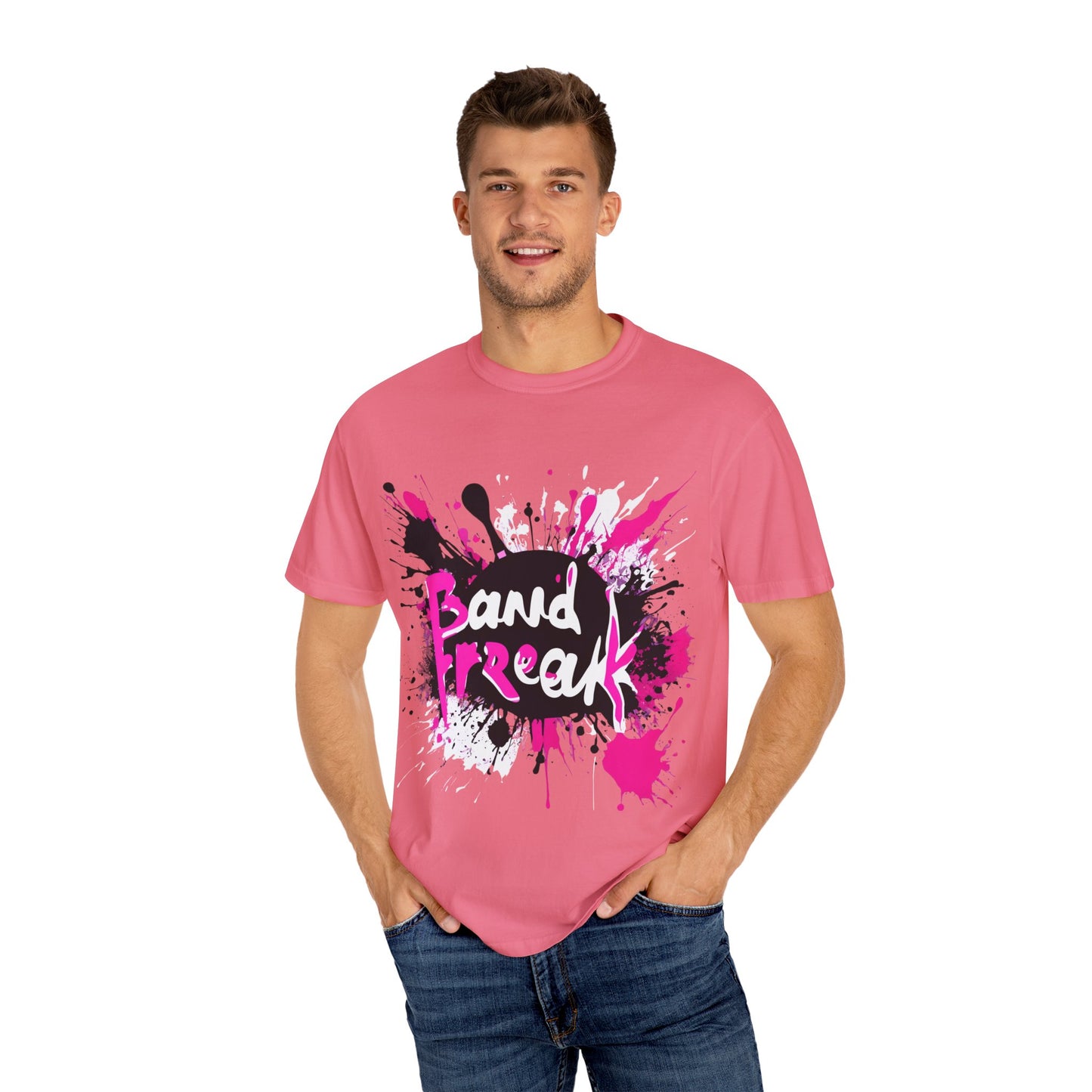 "Band Freak" Unisex Garment-Dyed T-shirt