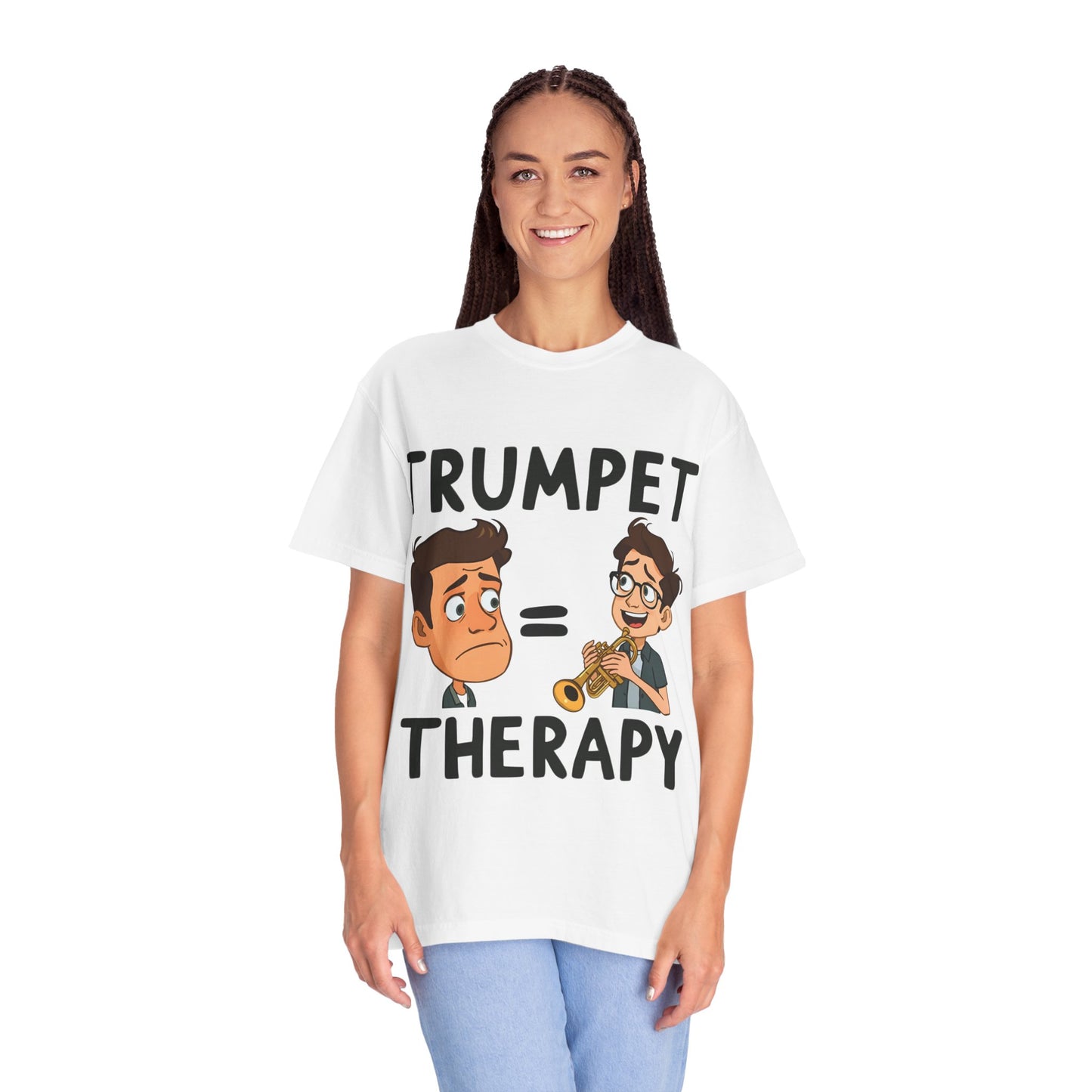 "Trumpet Therapy" Unisex Graphic T-Shirt