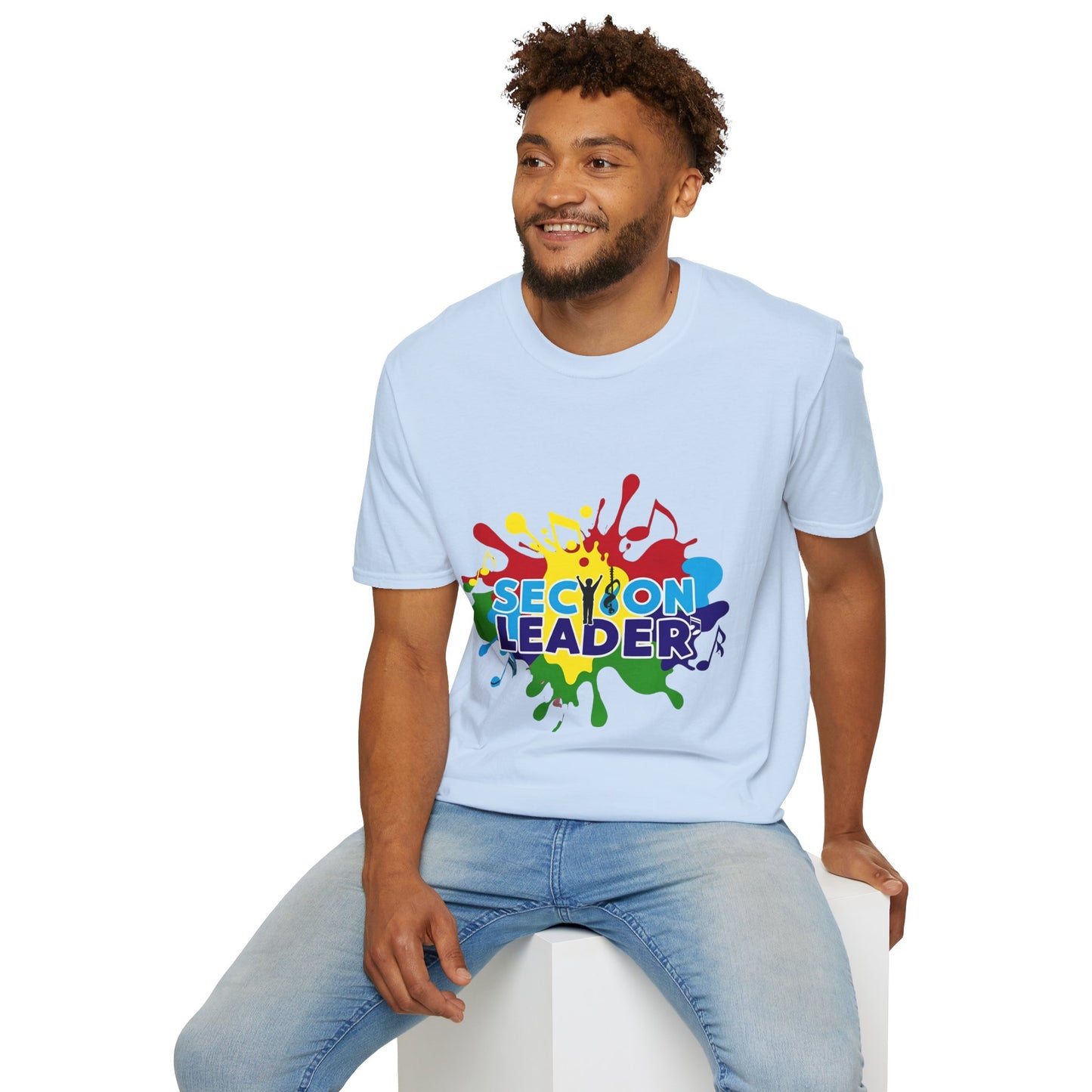 Splash Paint "Section Leader" Unisex Soft-style T-Shirt